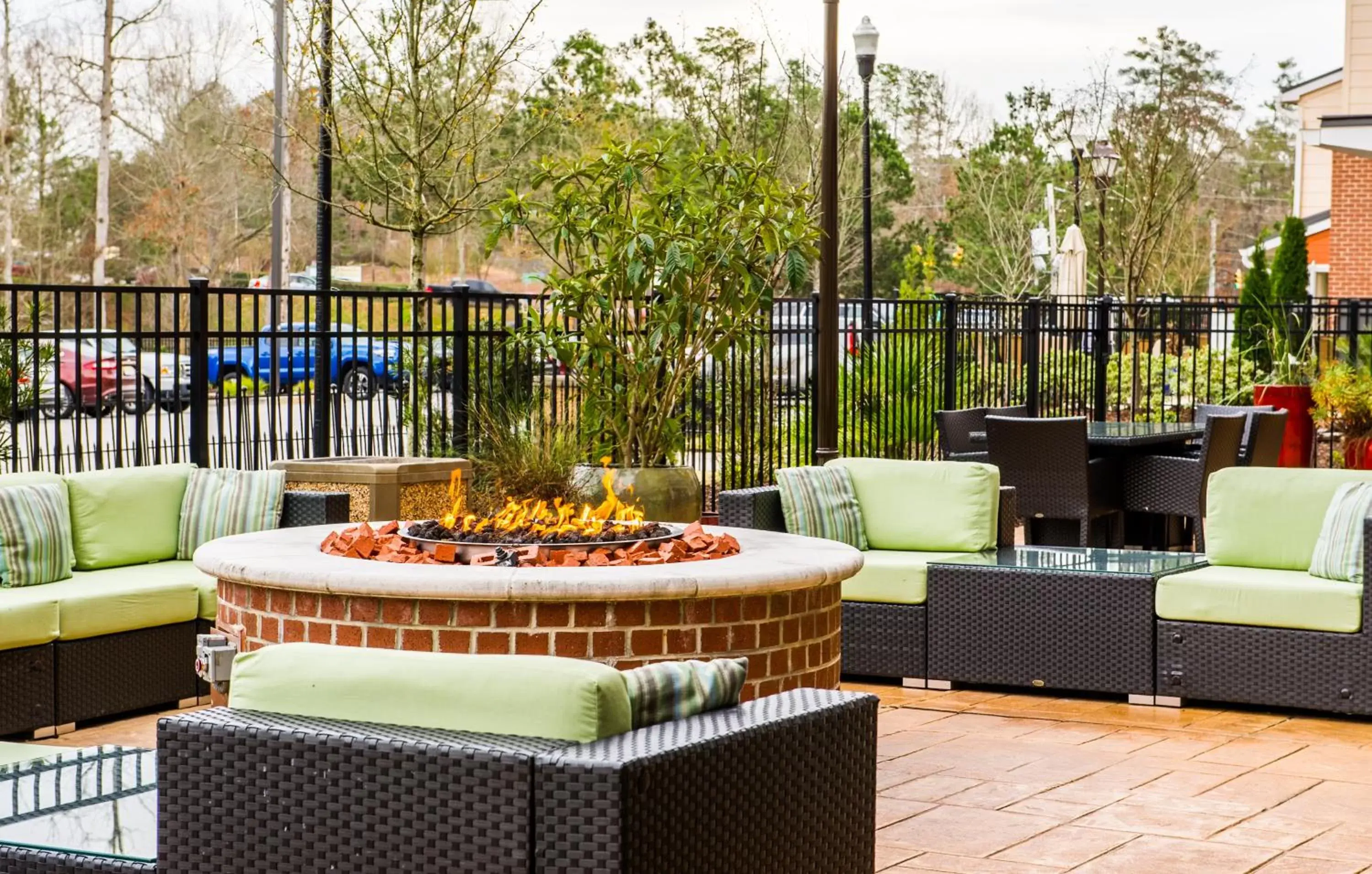 Patio in Residence Inn by Marriott Columbia Northwest/Harbison