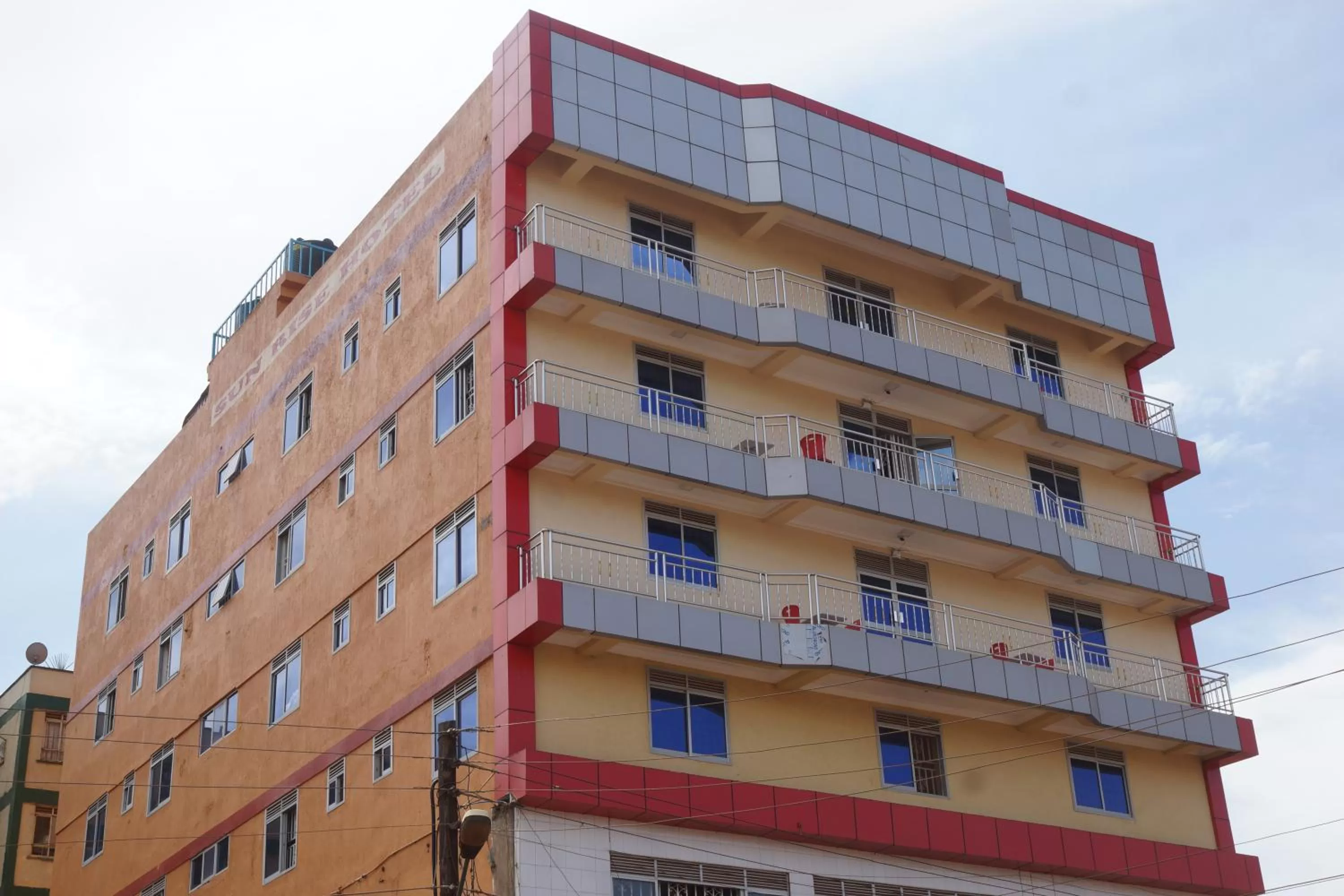 Property building in Sunrise Hotel Kampala