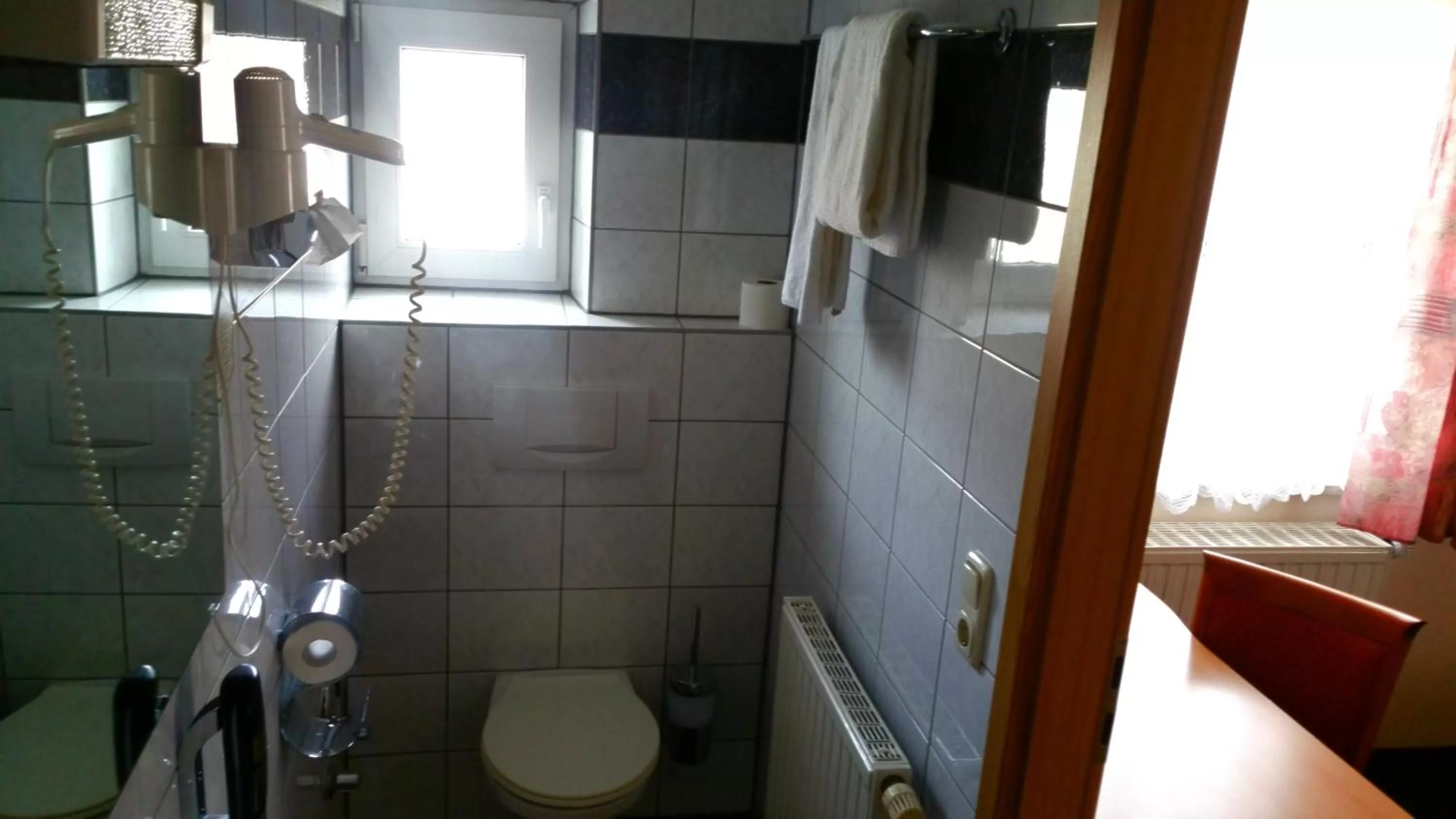 Shower in Hotel Al Cavallino