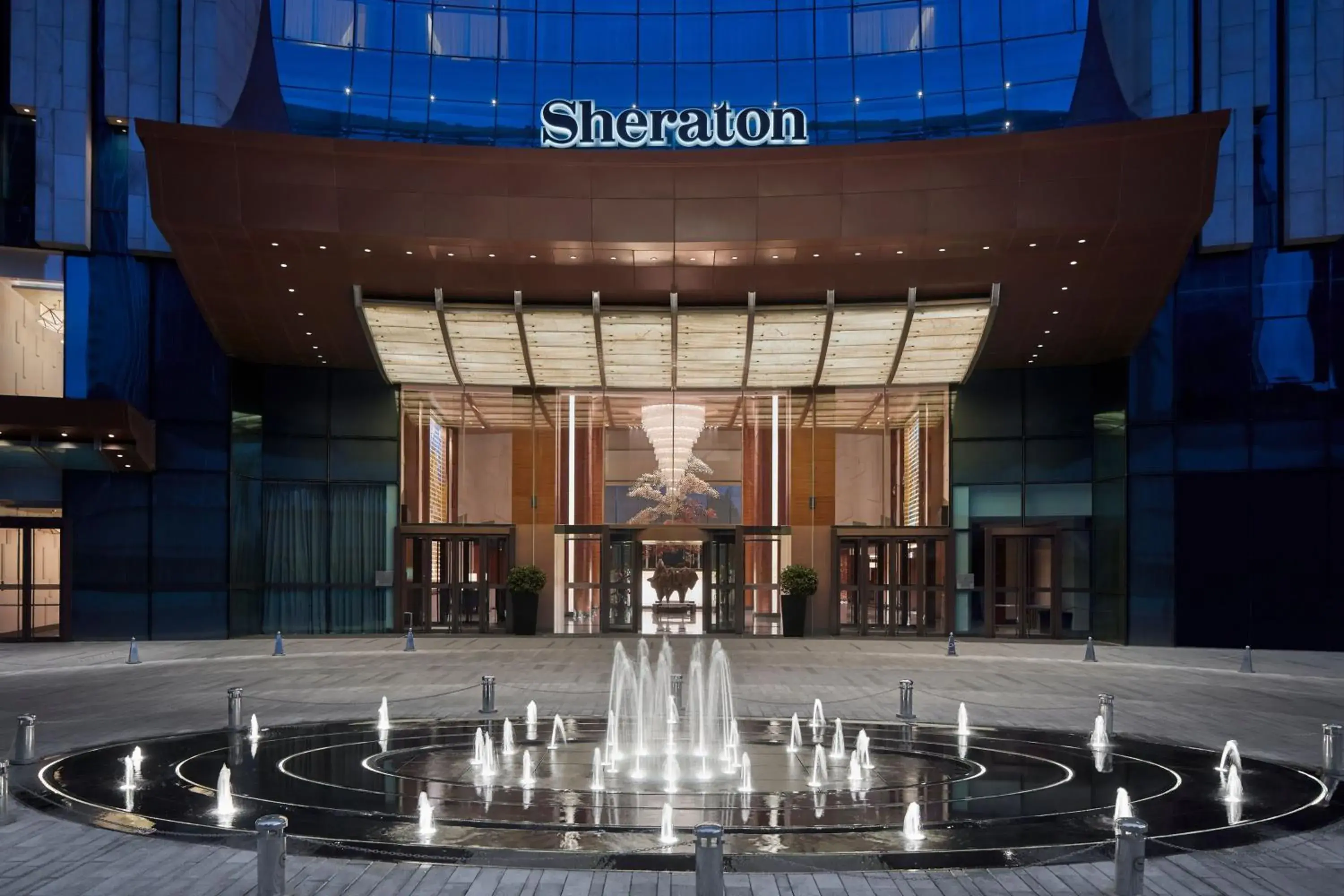 Property building in Sheraton Beijing Lize Hotel