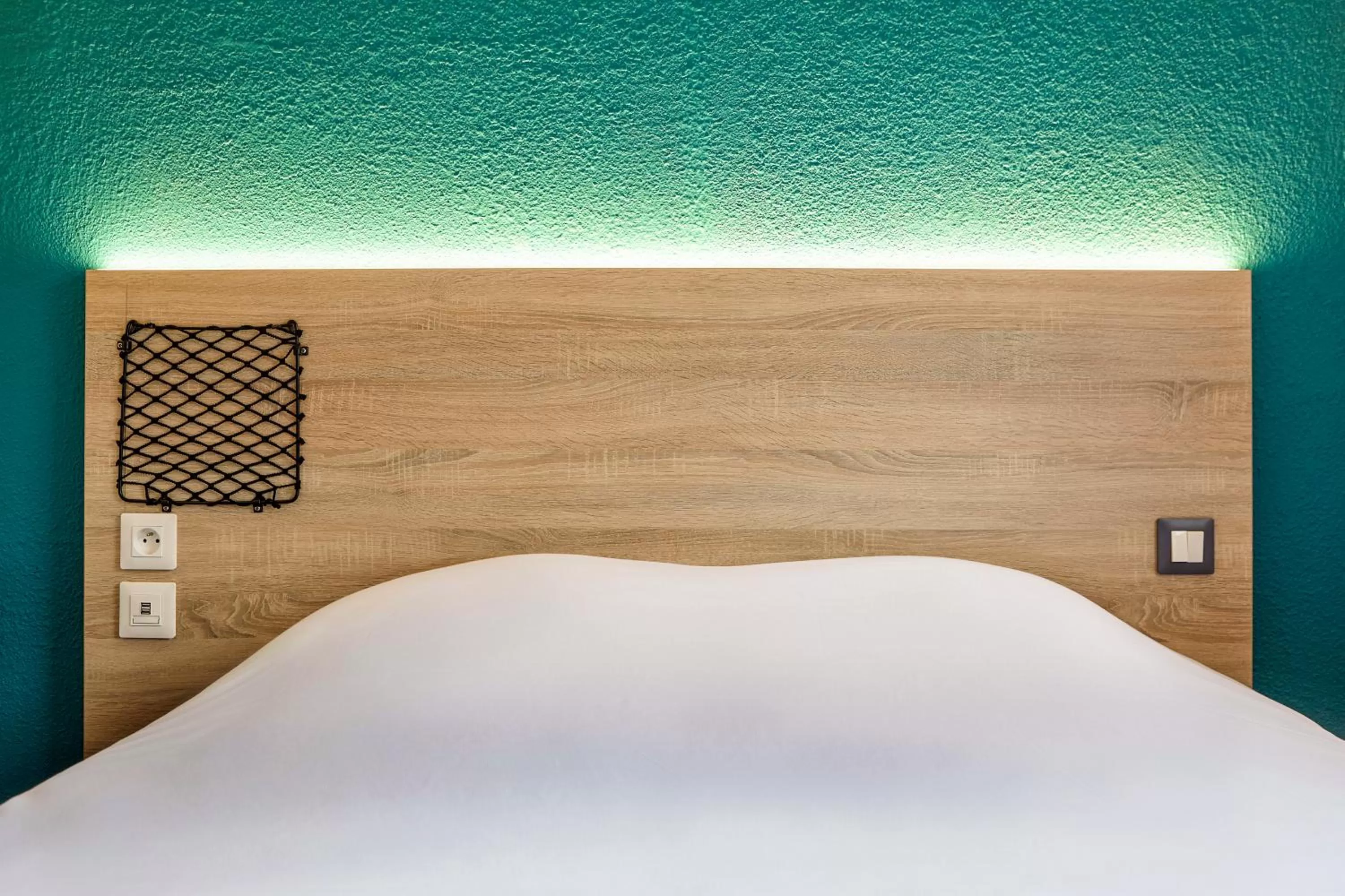 Bed in hotelF1 Lyon Gerland Vénissieux