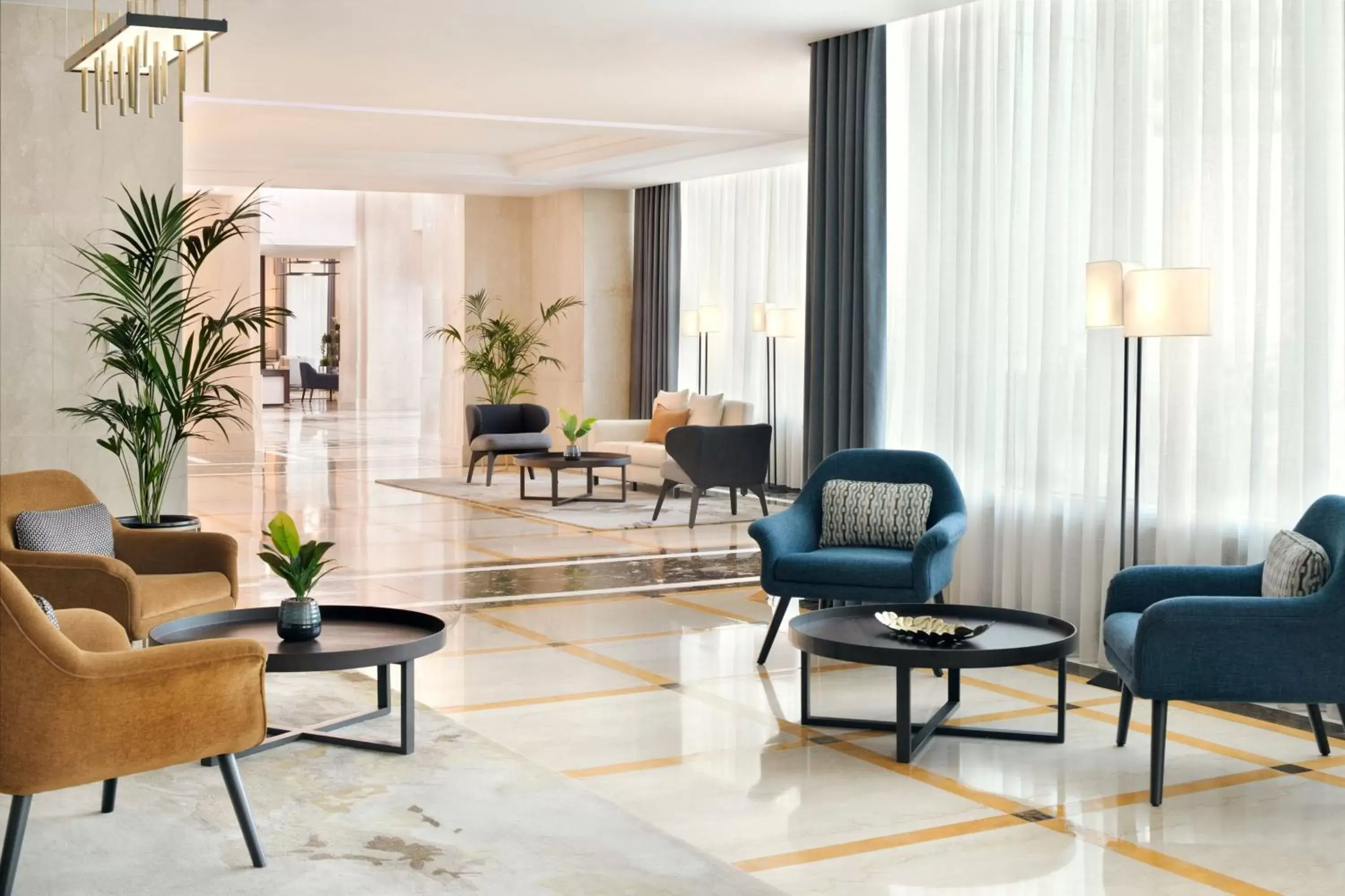 Lobby or reception, Seating Area in Marriott Executive Apartments Manama, Bahrain
