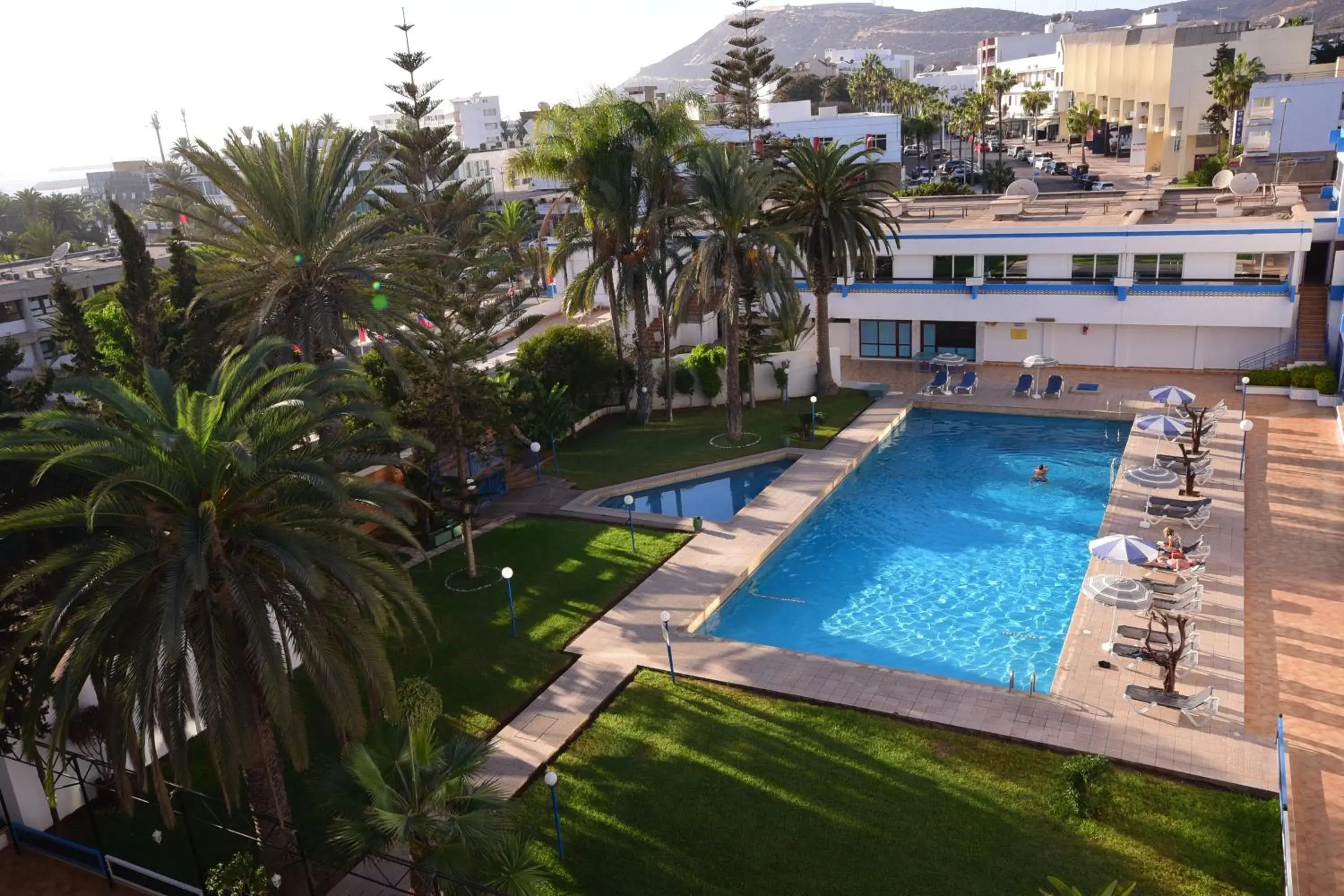 Pool View in Sud Bahia Agadir "Bahia City Hotel"