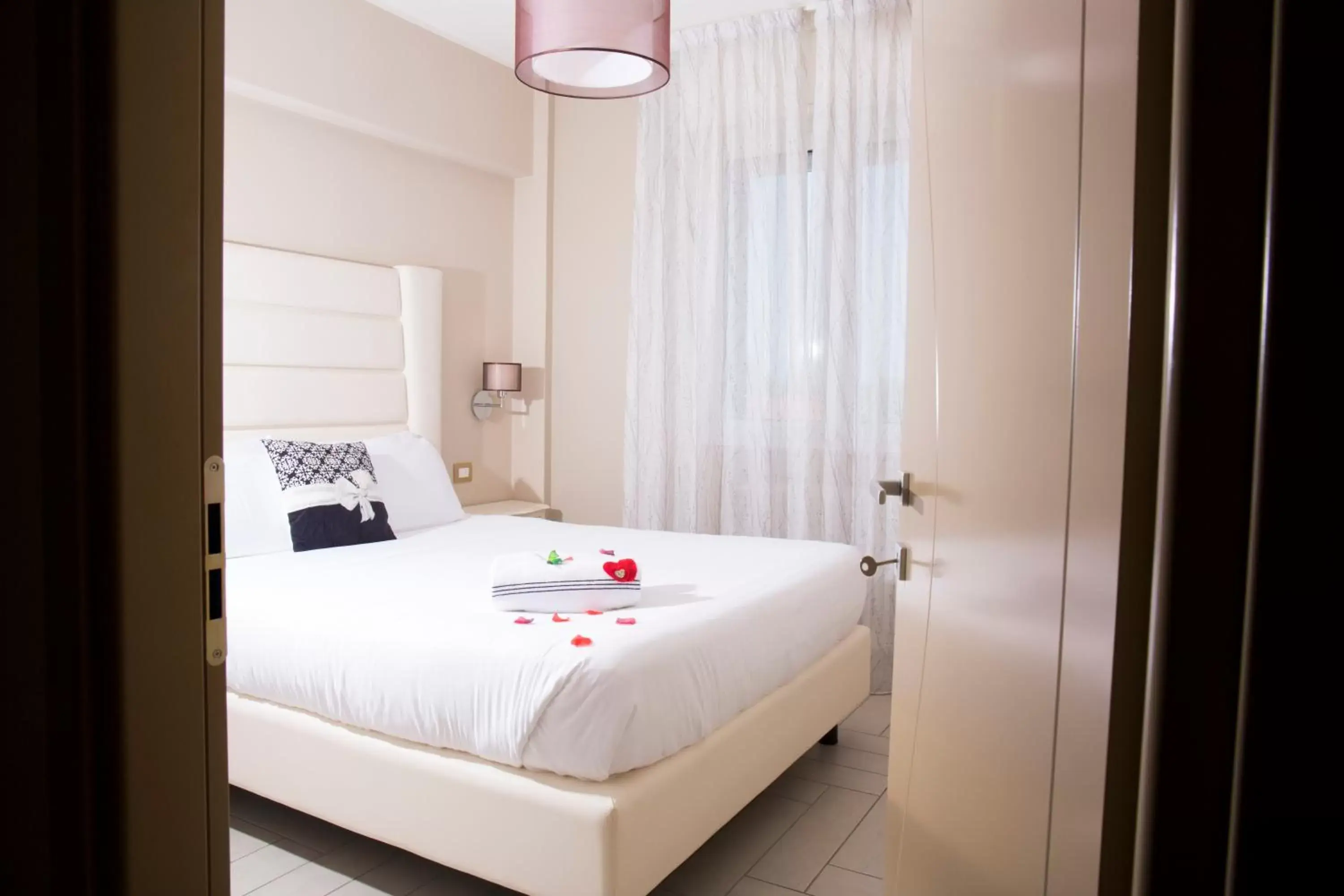 Bed in Nero D'Avorio Aparthotel & SPA