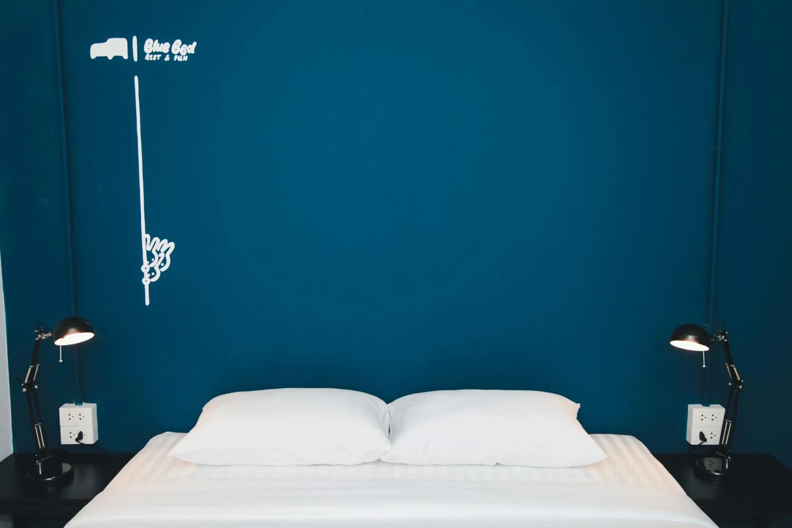 Bed in Bluebed