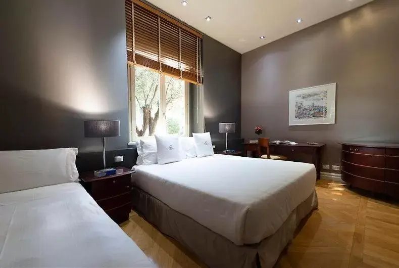 Bedroom, Bed in Hotel Principe Torlonia
