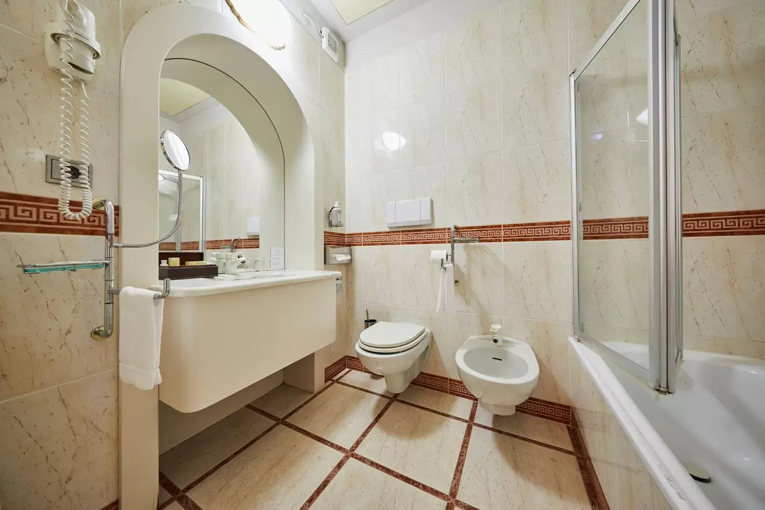Bathroom in Grand Hotel Imperial