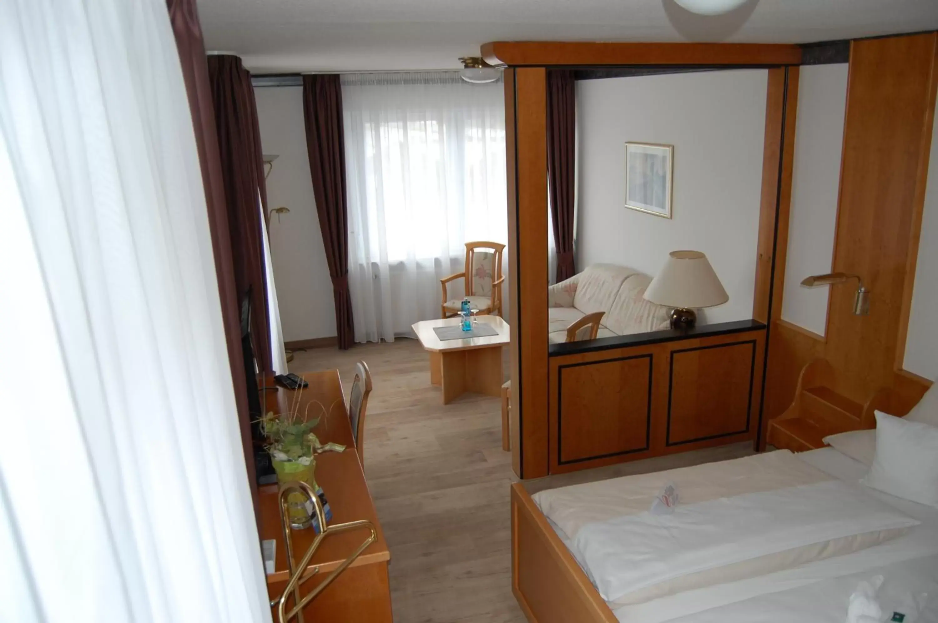 Photo of the whole room, Bed in Hotel Friesengeist