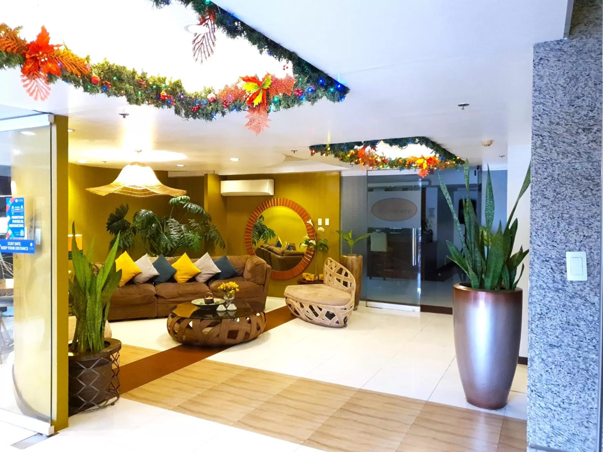 Lobby or reception in Festive Hotel Makati