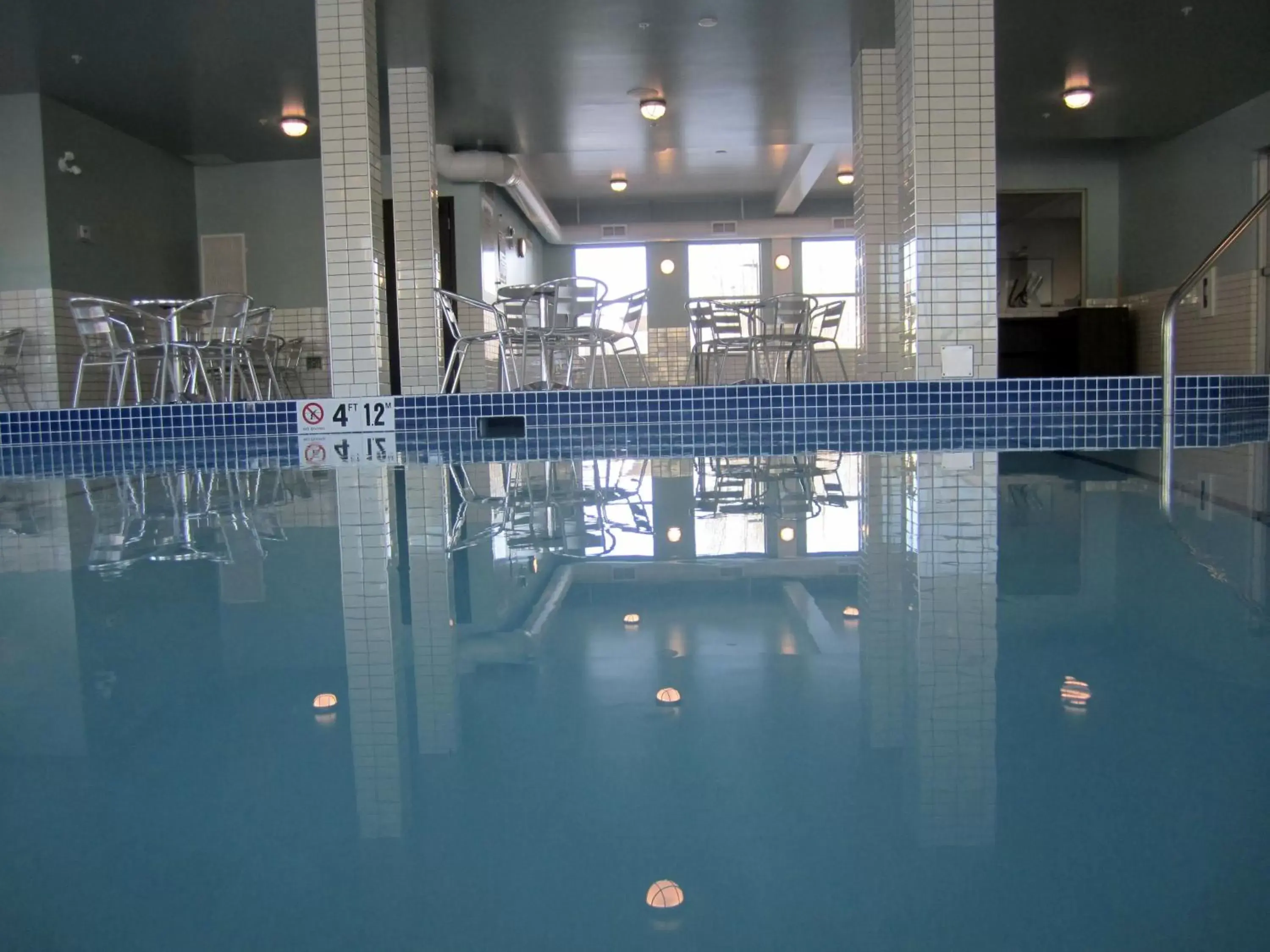 Swimming Pool in Holiday Inn Express Golden-Kicking Horse, an IHG Hotel