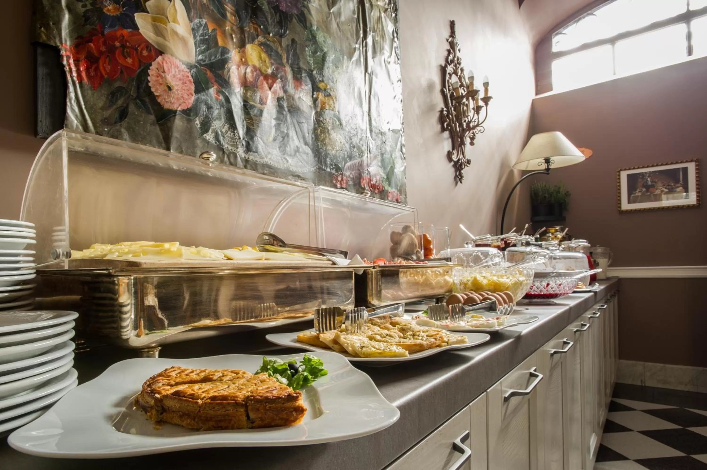 Food close-up in Hotel Residenza In Farnese