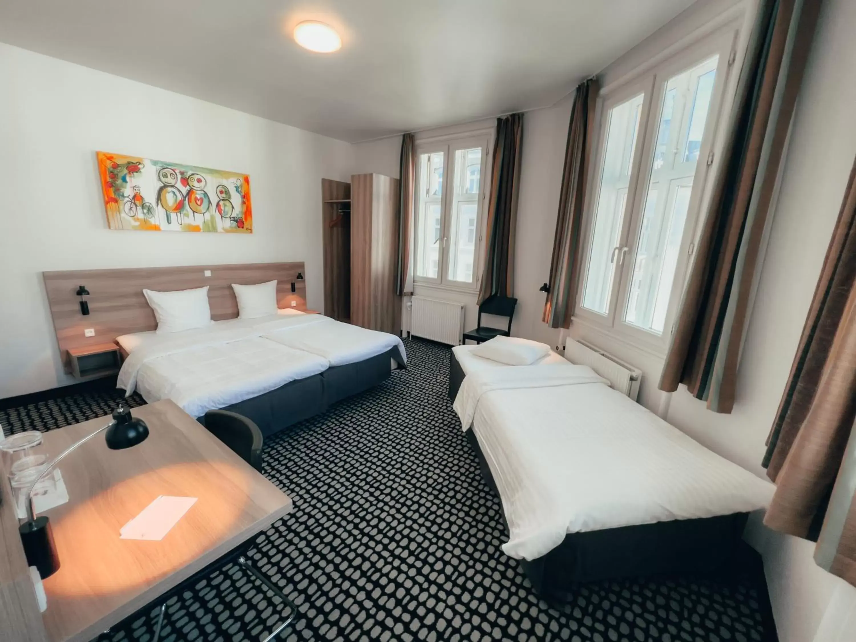 Bed in Good Morning City Copenhagen Star Bed in Good Morning City Copenhagen Star