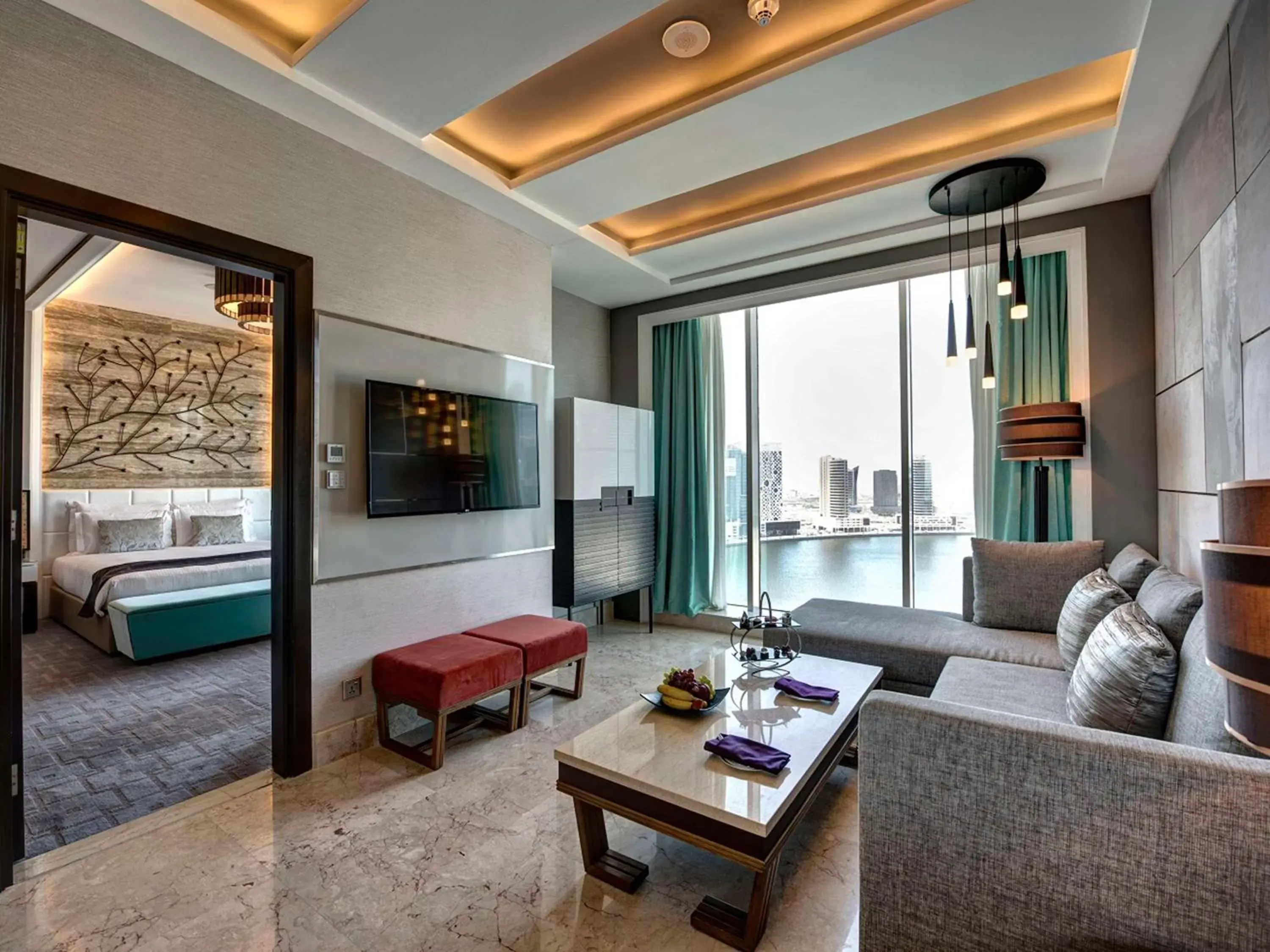 Bedroom, Seating Area in Pullman Dubai Downtown