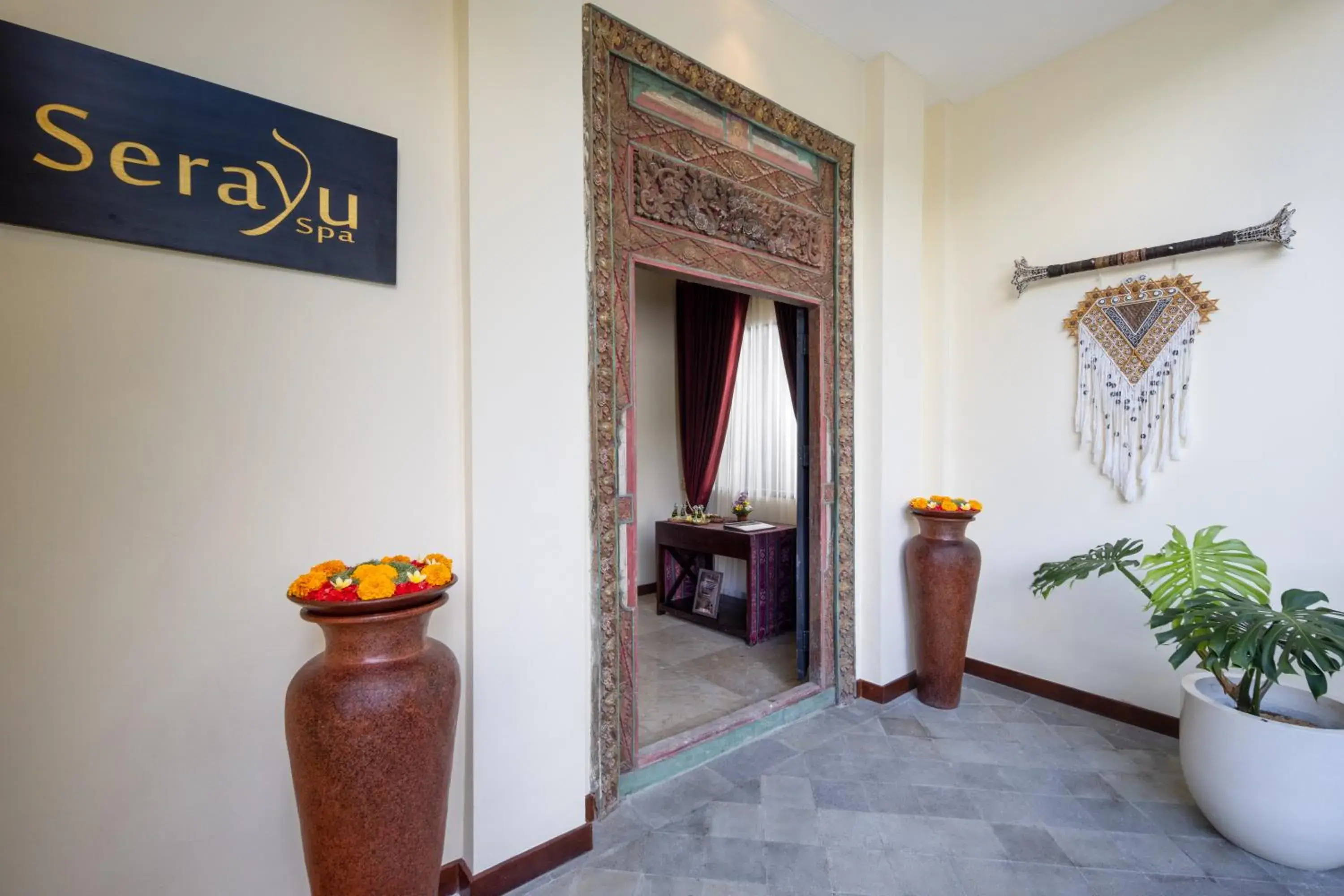 Spa and wellness centre/facilities in The Kayon Valley Resort