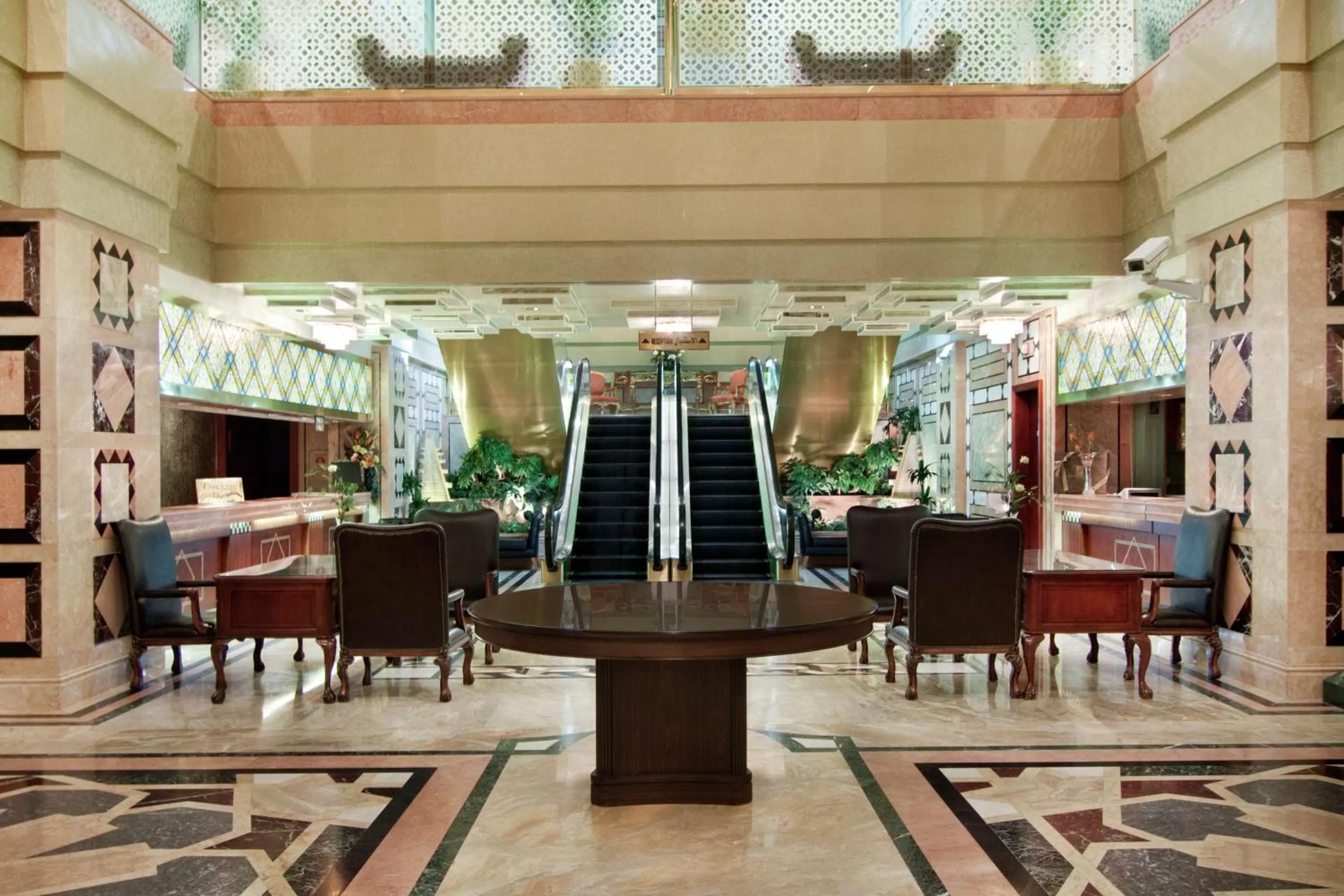 Lobby or reception in Madinah Hilton Hotel