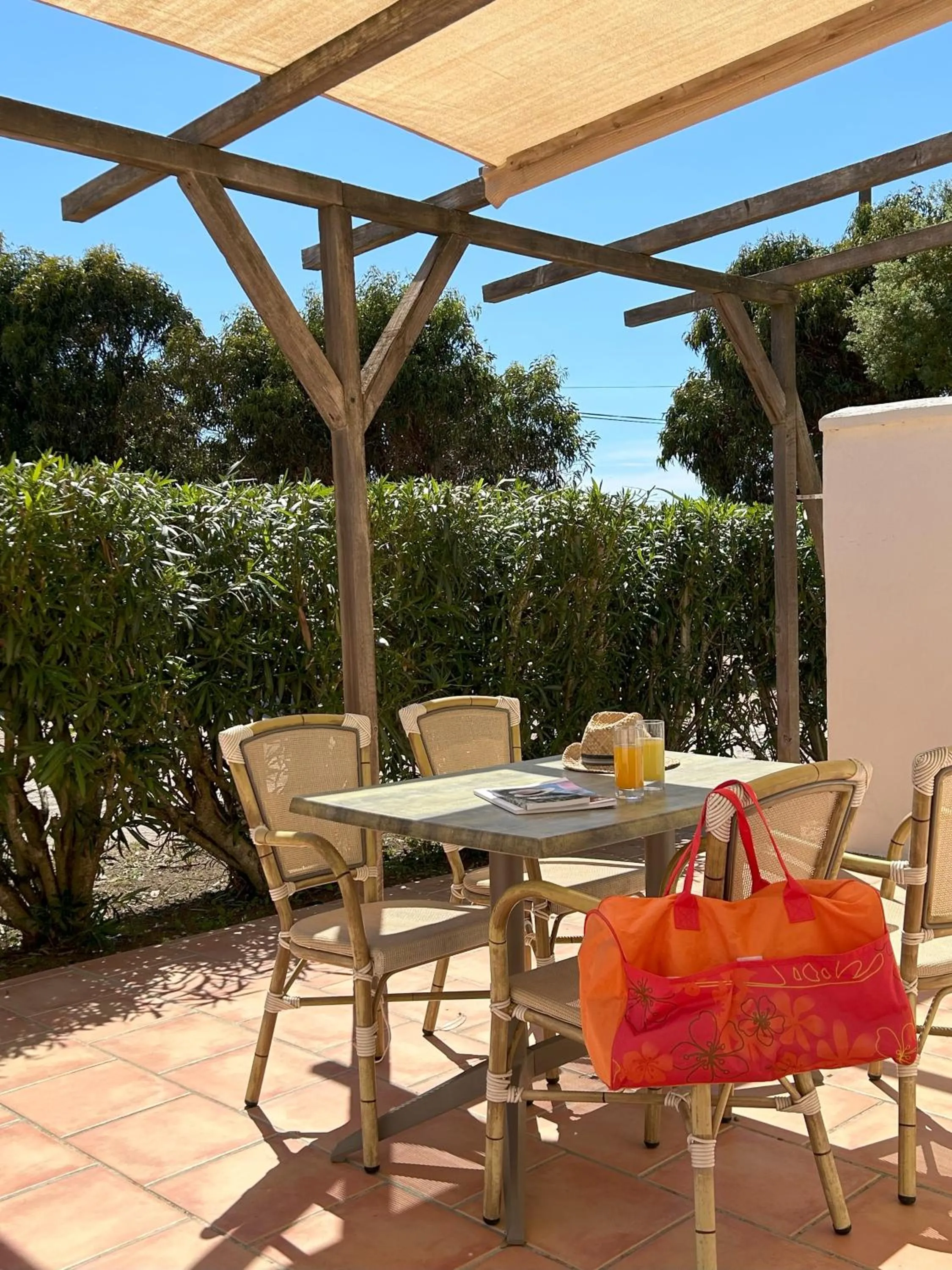 Patio in Hôtel Padolo