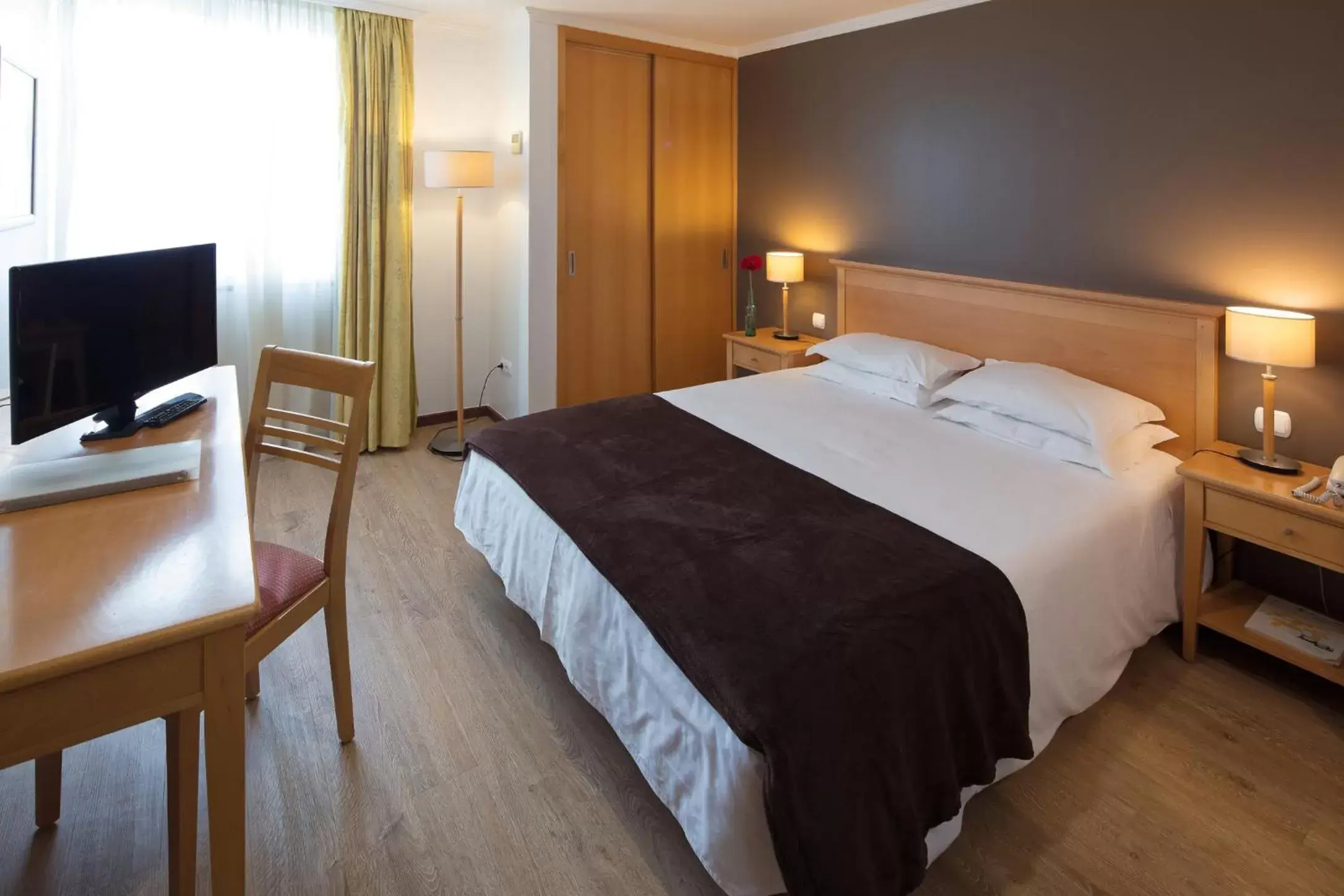 Bedroom, Bed in Hotel Orquidea