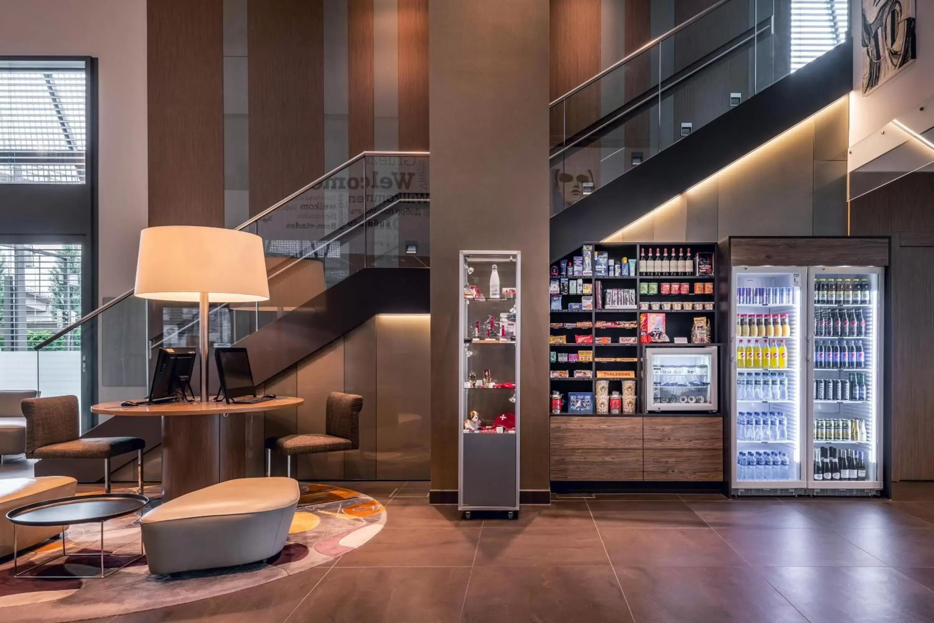 Lobby or reception in Sheraton Zürich Hotel