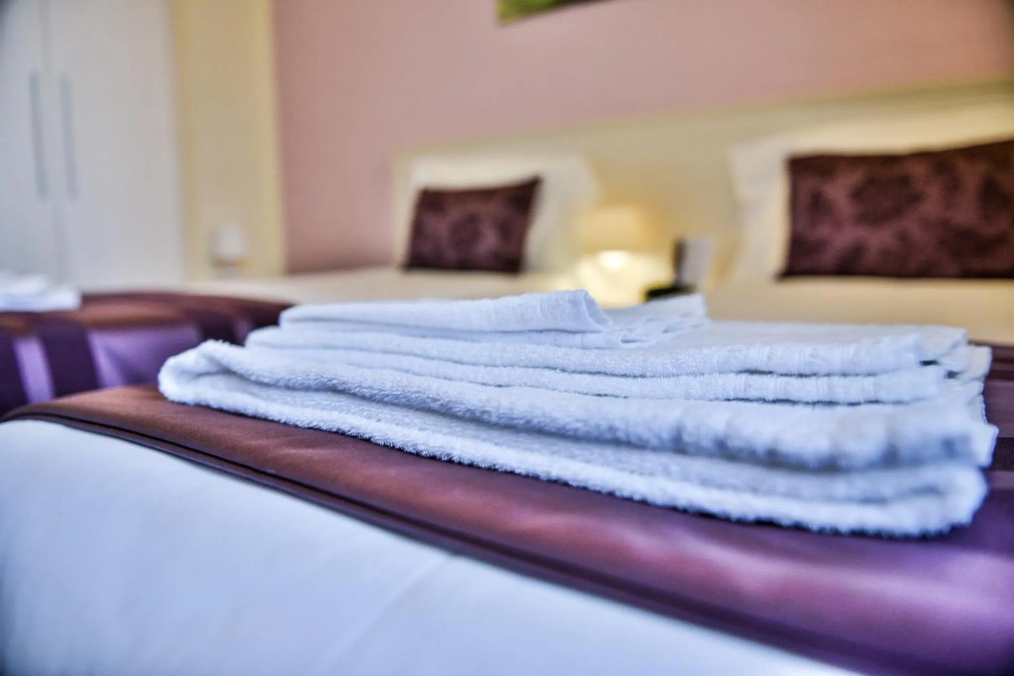 Decorative detail, Bed in Hotel Bella Firenze