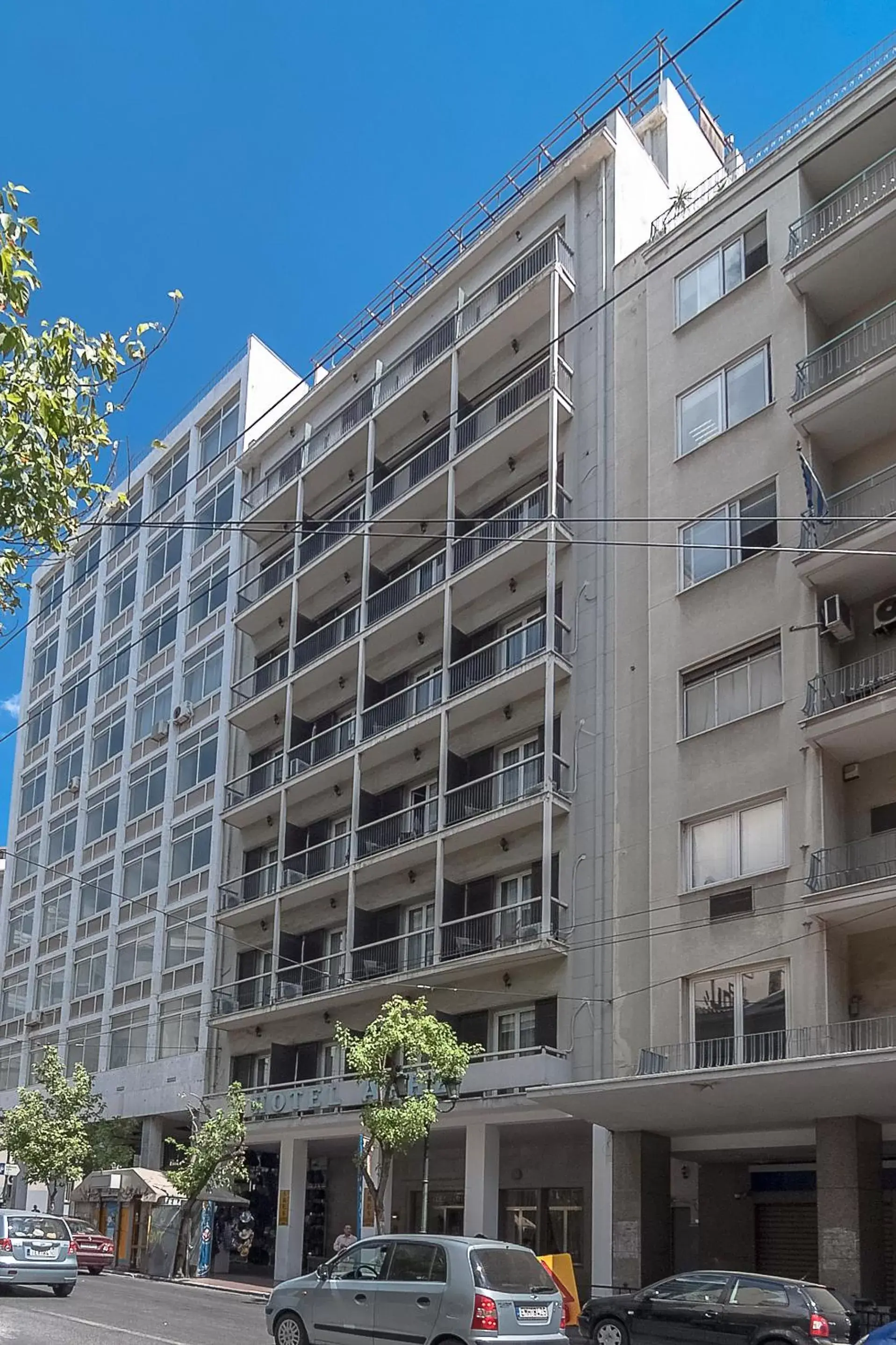 Property Building in Ares Athens Hotel
