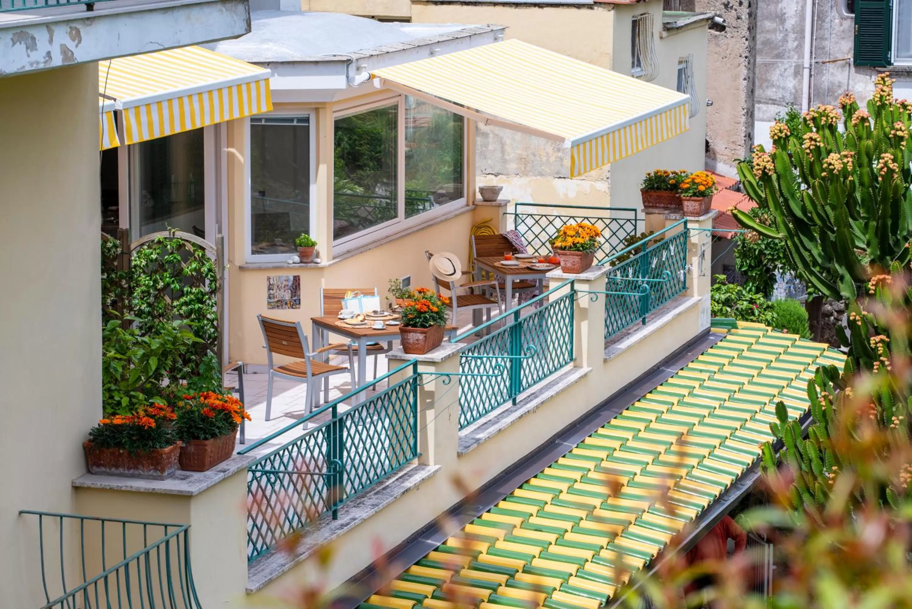 Balcony/Terrace in B&B Marcantonio - Ischia Ponte