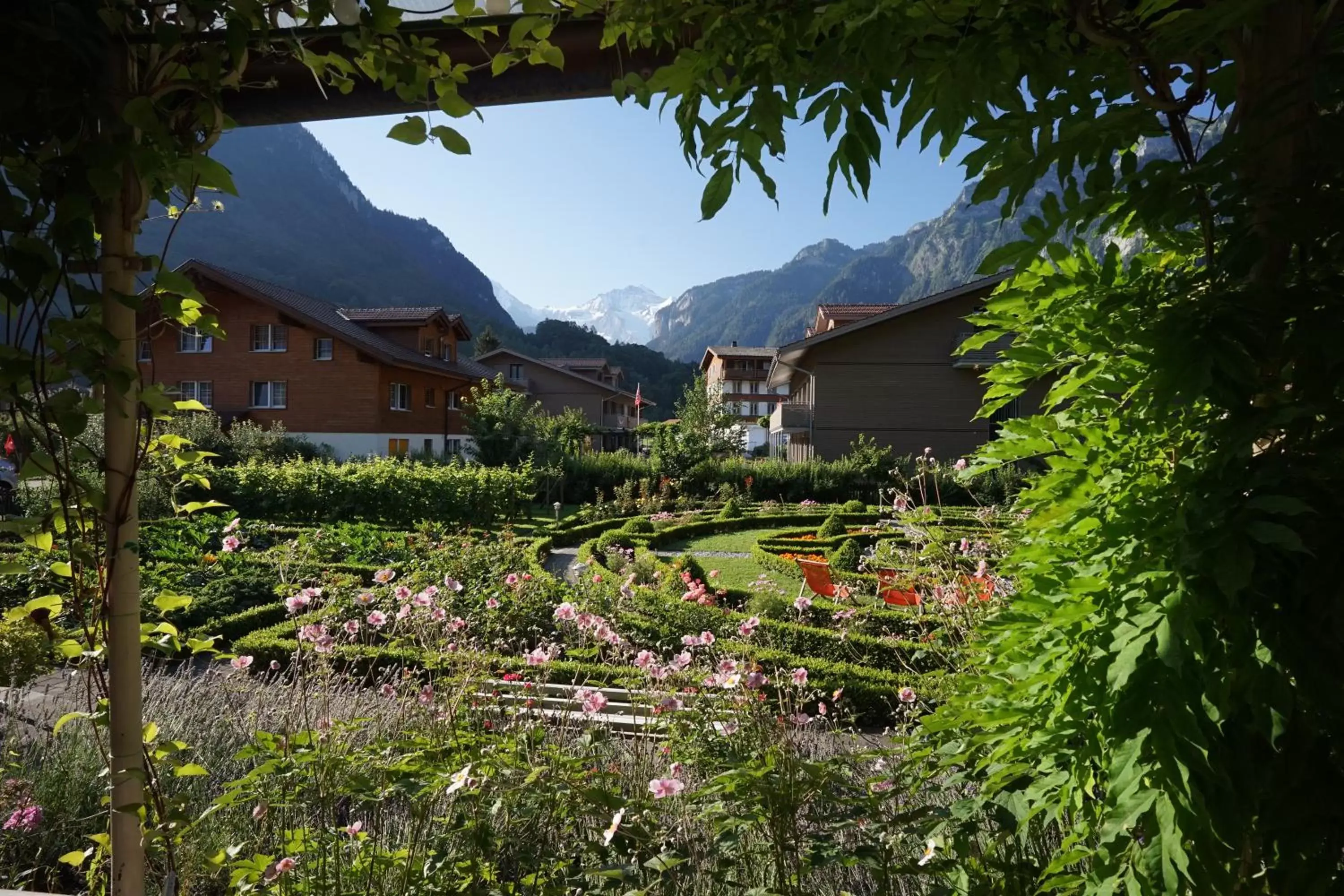 Garden in Alpenrose Hotel and Gardens