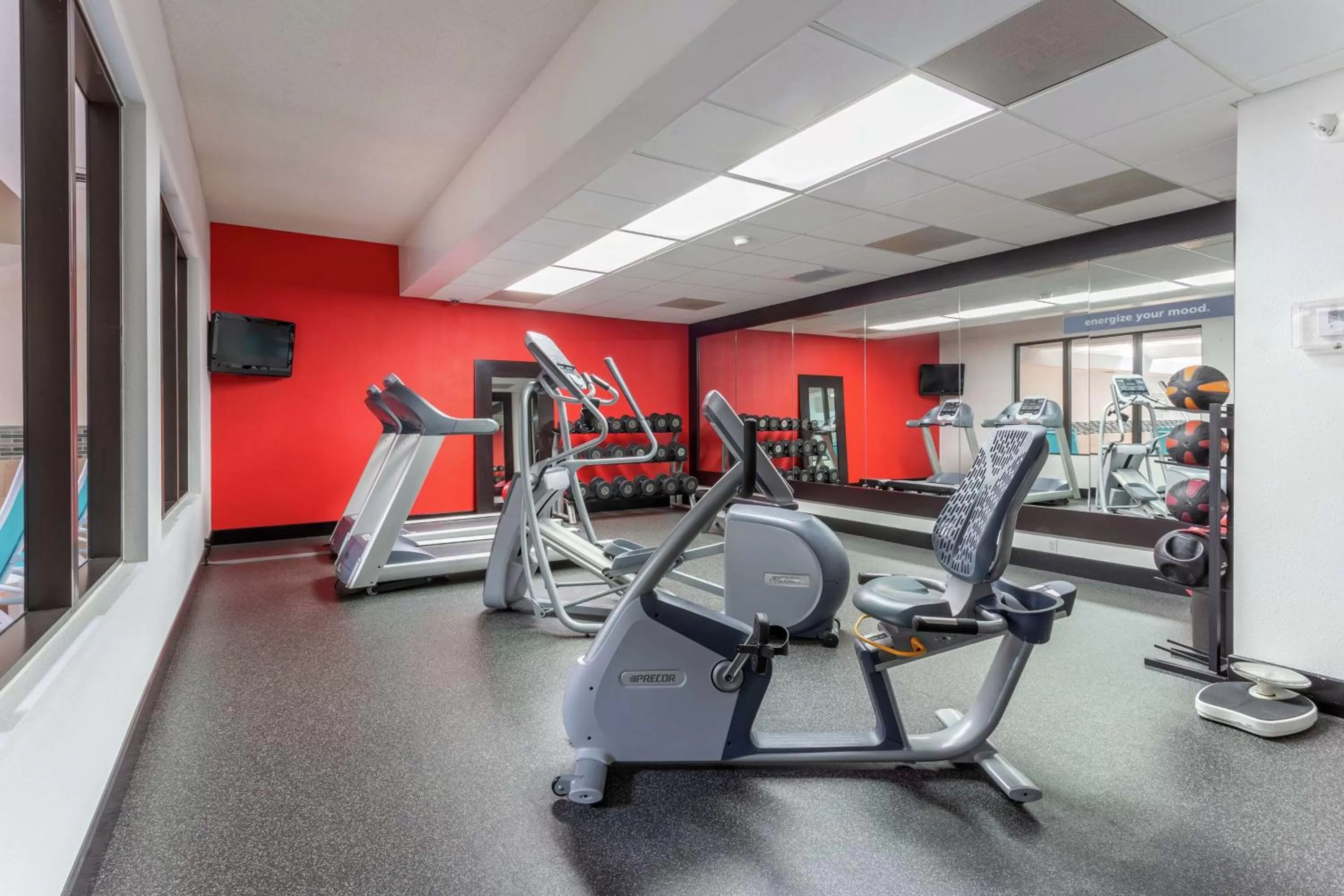 Fitness centre/facilities in Hampton Inn Jefferson City at Capital Mall