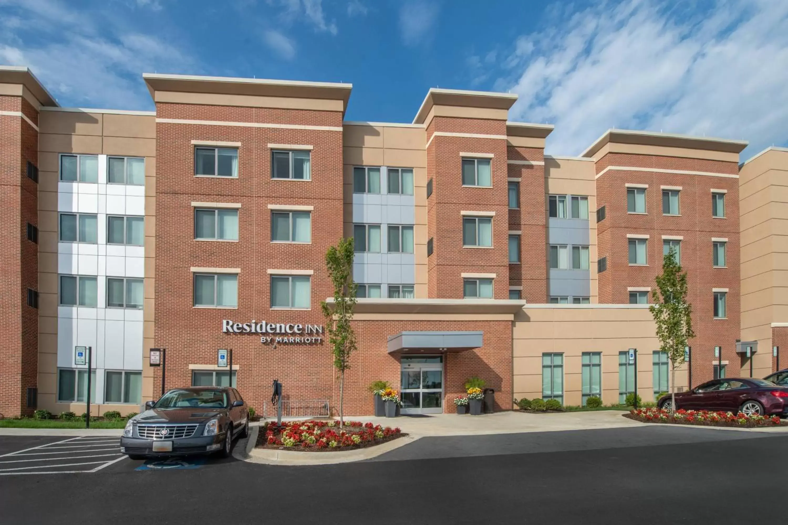 Property Building in Residence Inn Fulton at Maple Lawn