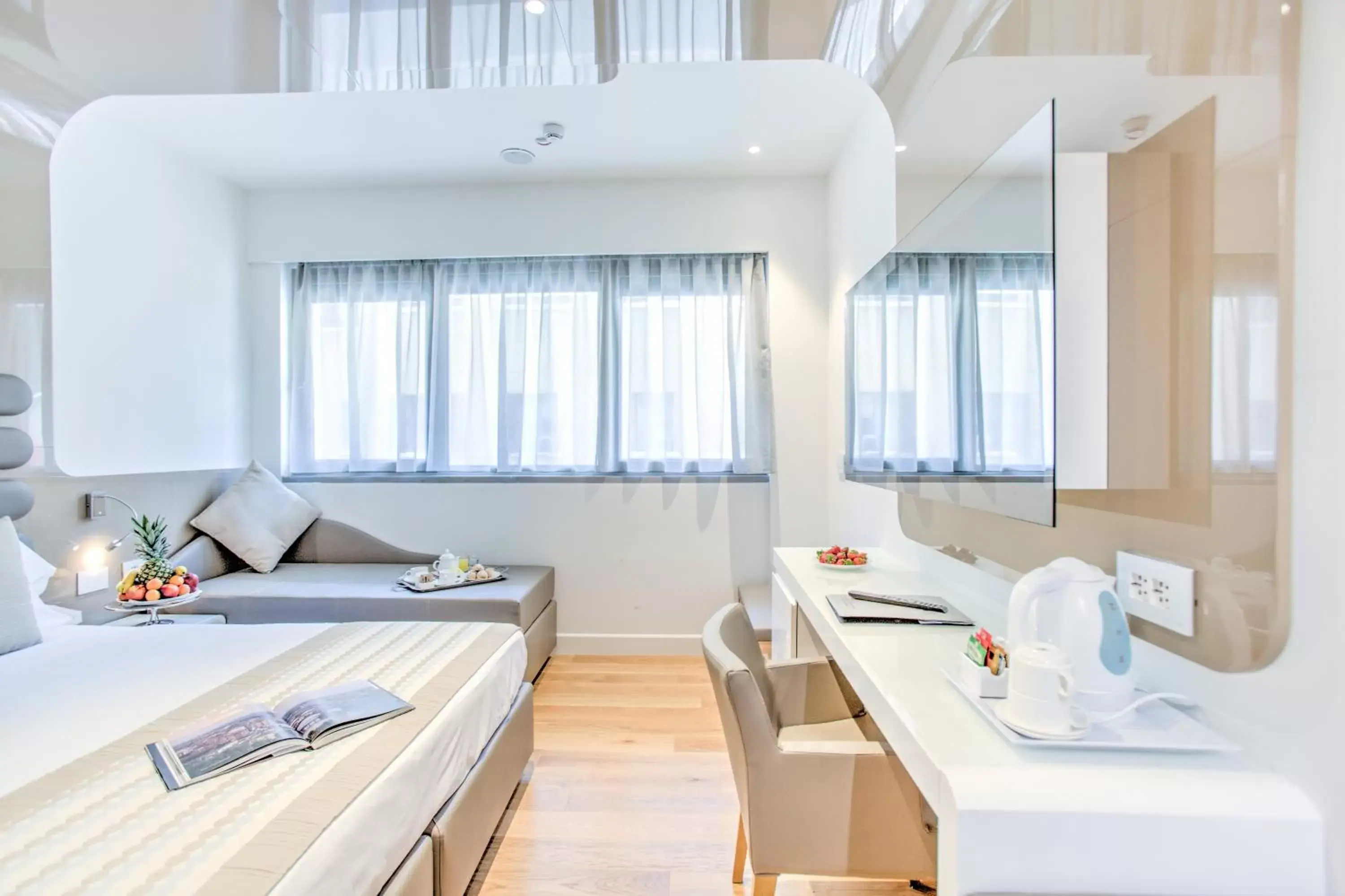 Bedroom, Bed in Mh Florence Hotel & Spa Bedroom, Bed in Mh Florence Hotel & Spa