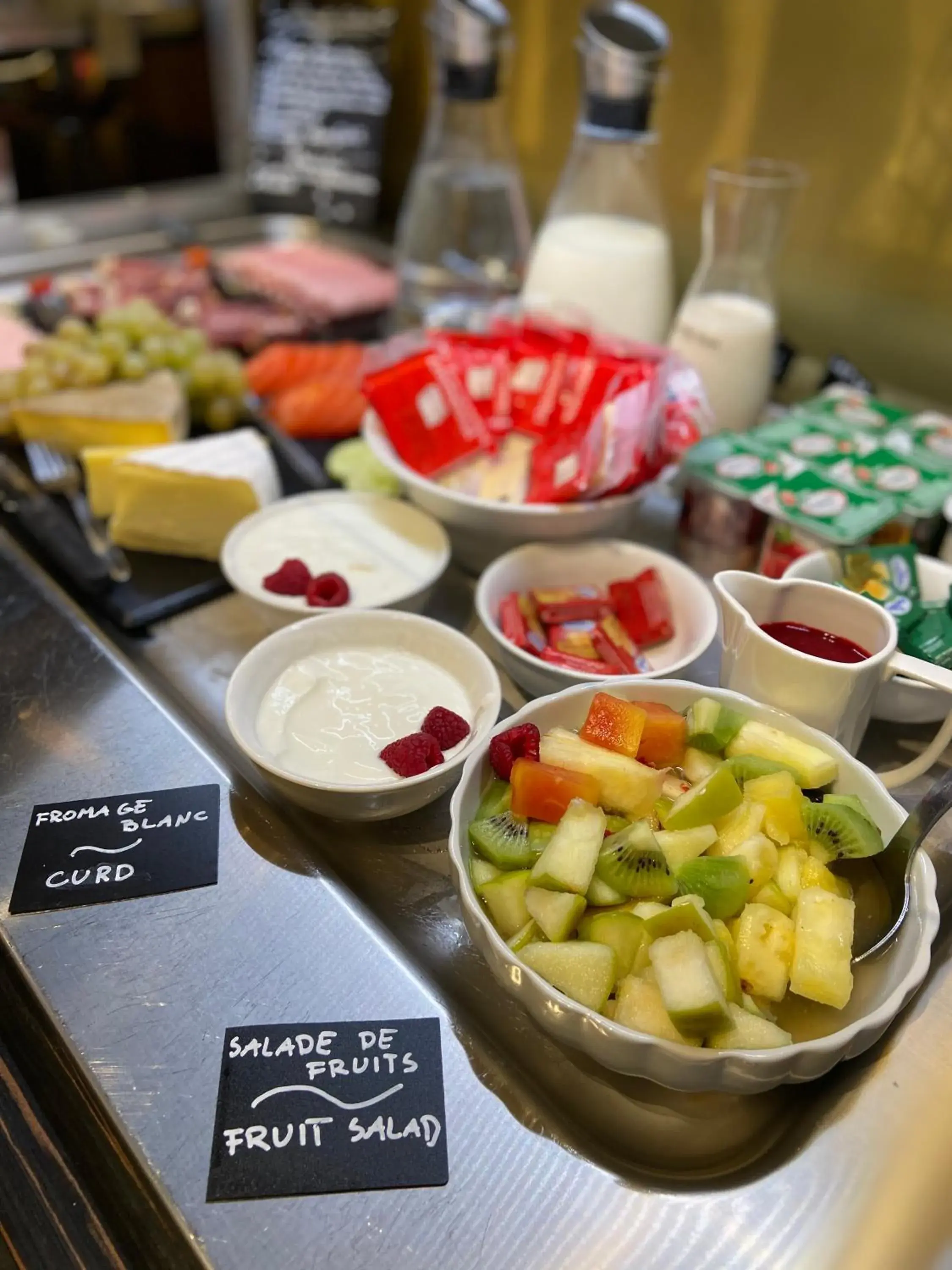 Breakfast in Best Western Hotel Journel Saint-Laurent-du-Var