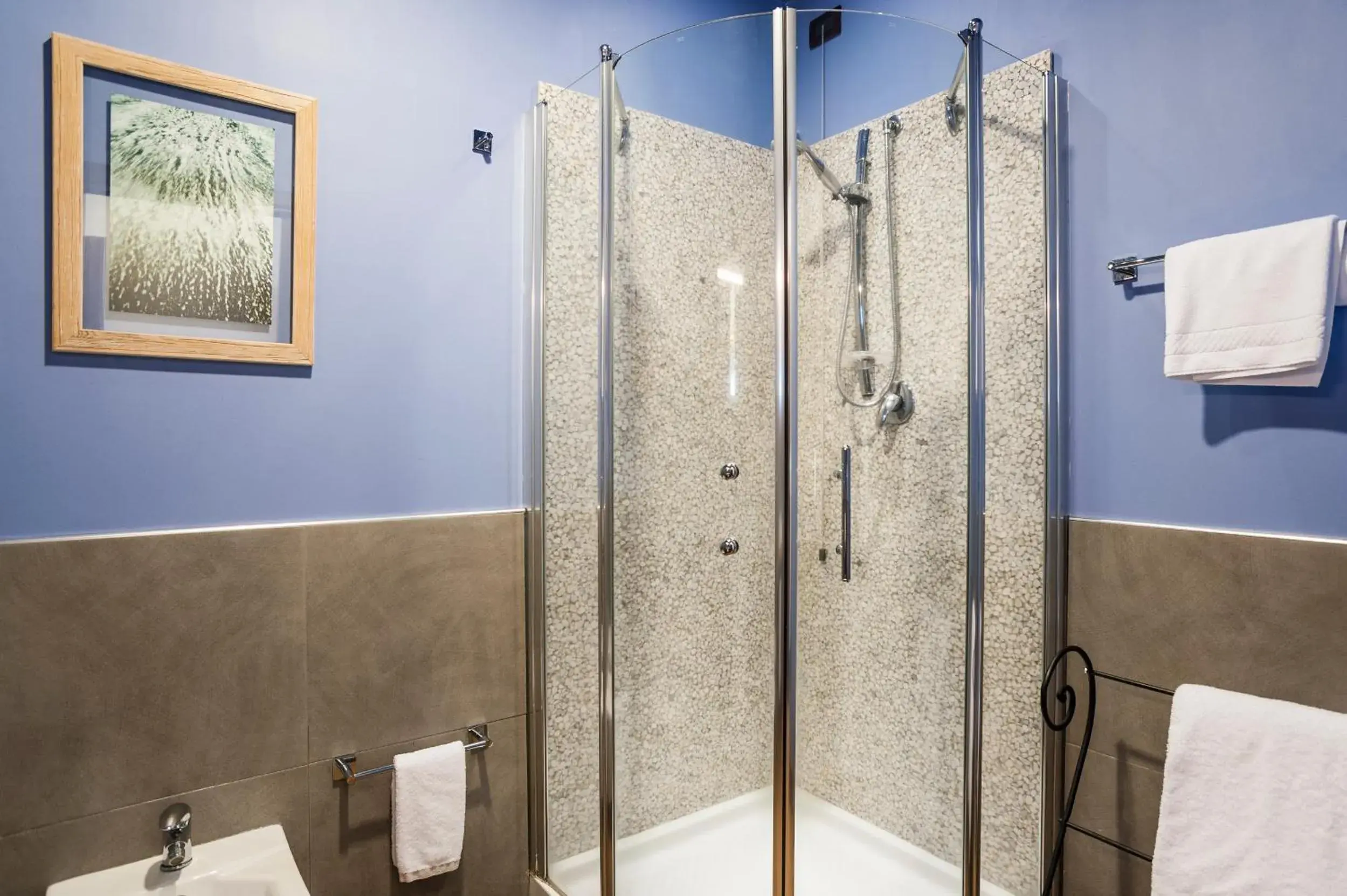 Shower, Bathroom in Best Western Hotel Santa Caterina