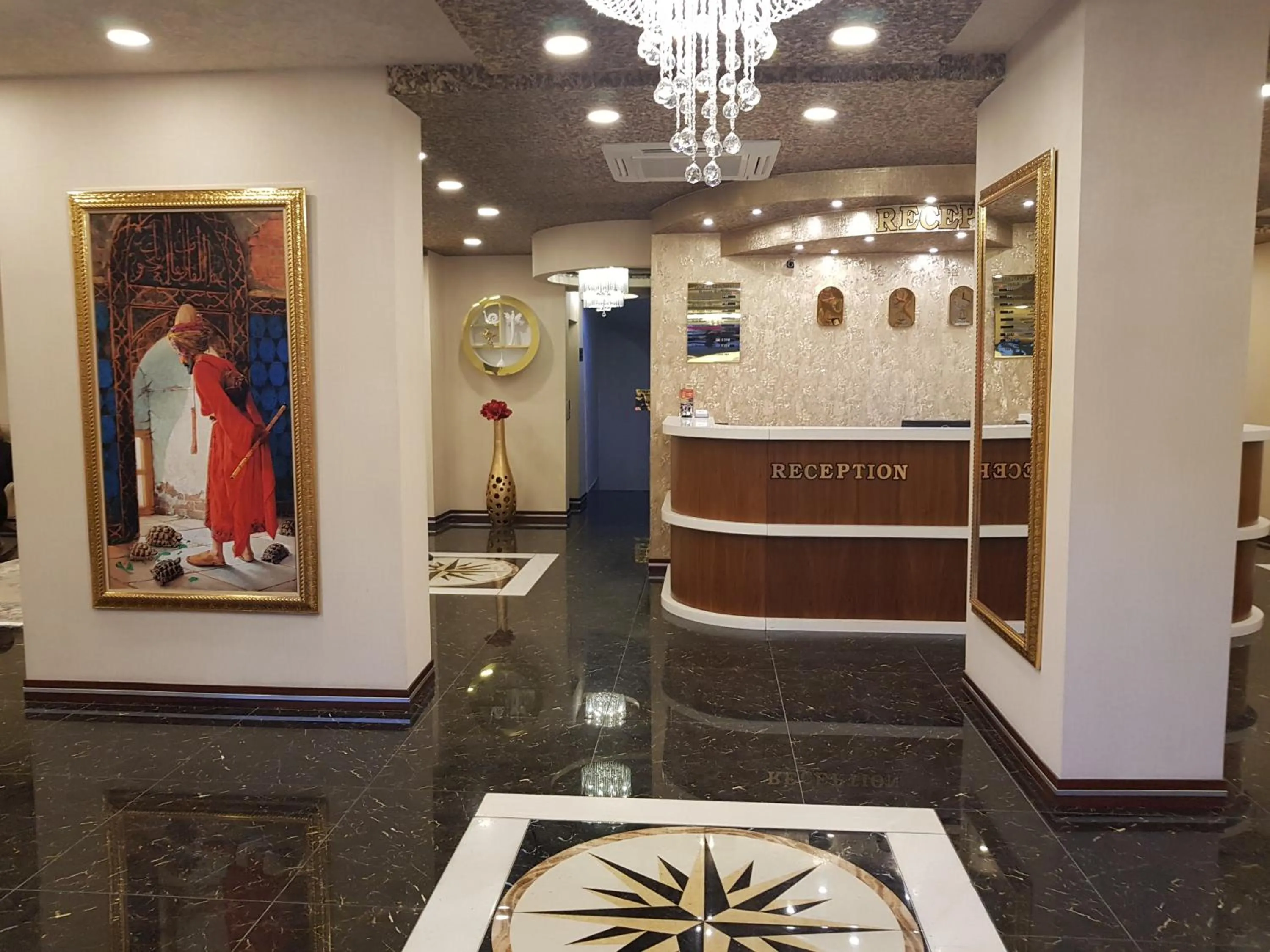 Lobby or reception in Ismira Hotel Ankara