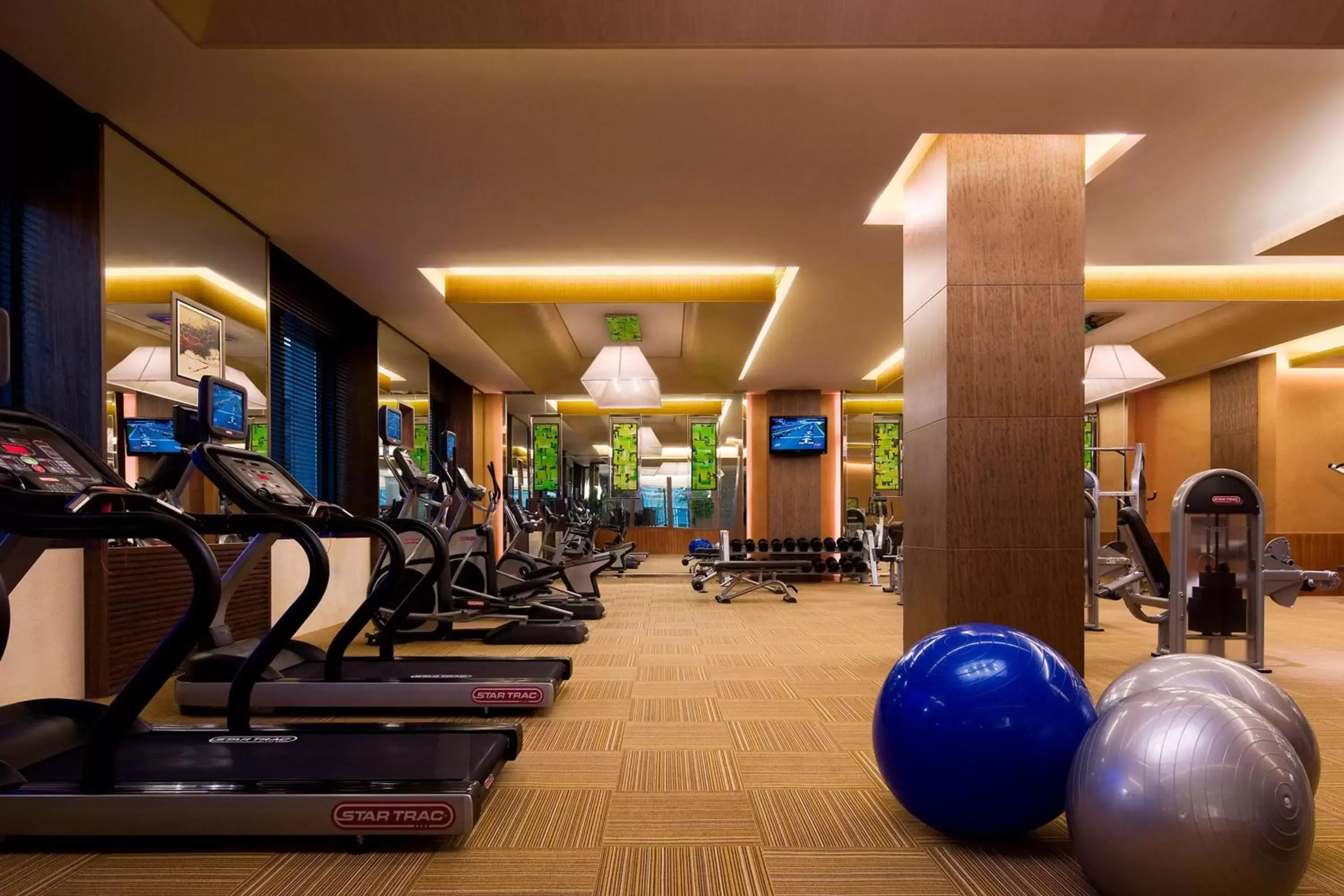 Fitness centre/facilities, Fitness Center/Facilities in The Sandalwood Beijing Marriott Executive Apartments
