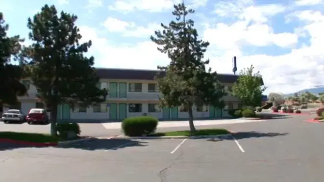 Facade/entrance, Property Building in Motel 6-Reno, NV - Livestock Events Center