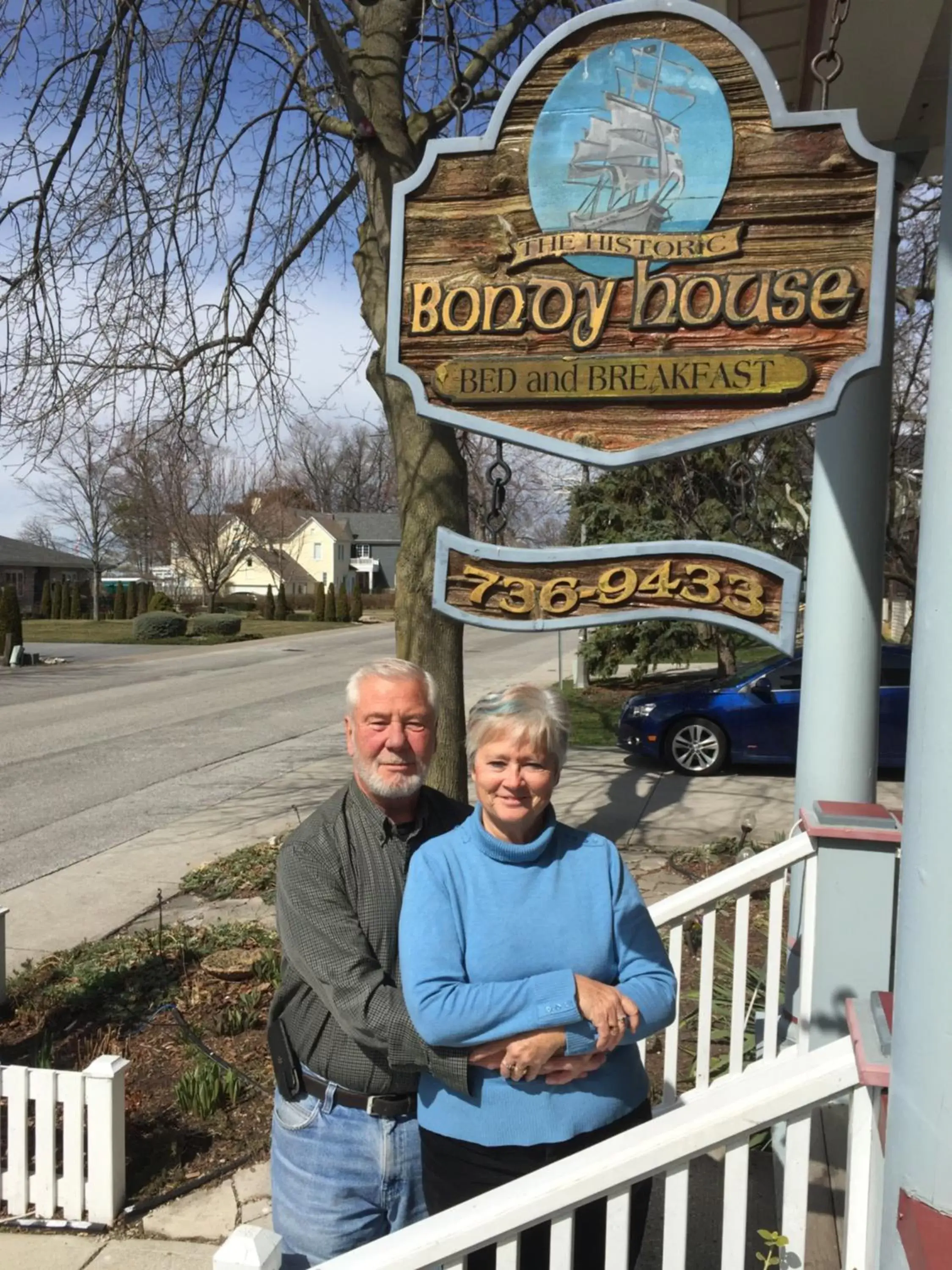 Staff, Guests in Bondy House Bed & Breakfast