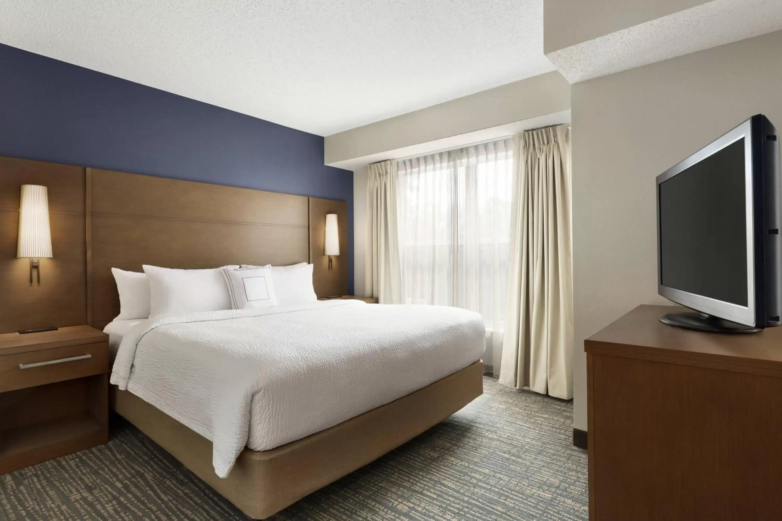 Bedroom, Bed in Residence Inn Houston The Woodlands/Market Street