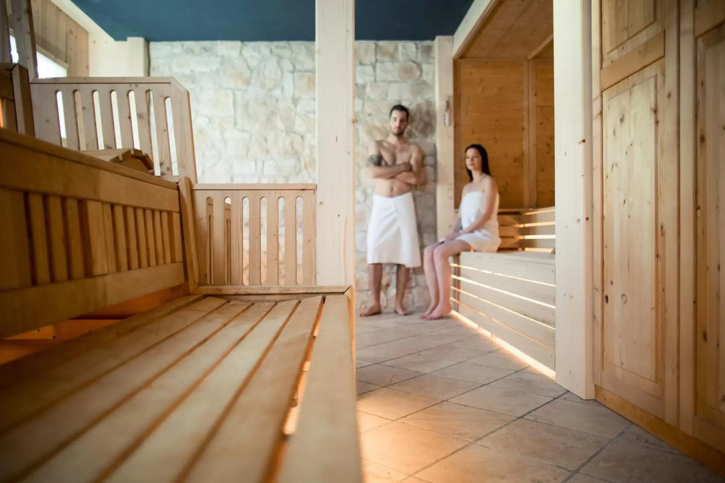 Sauna in Hotel Alpenrose