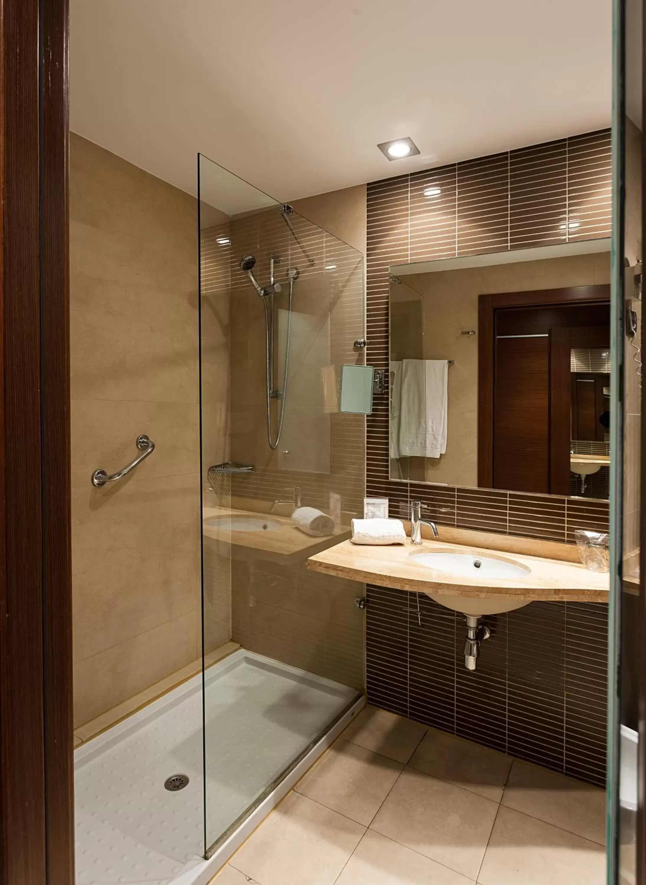 Shower, Bathroom in Hotel Las Artes