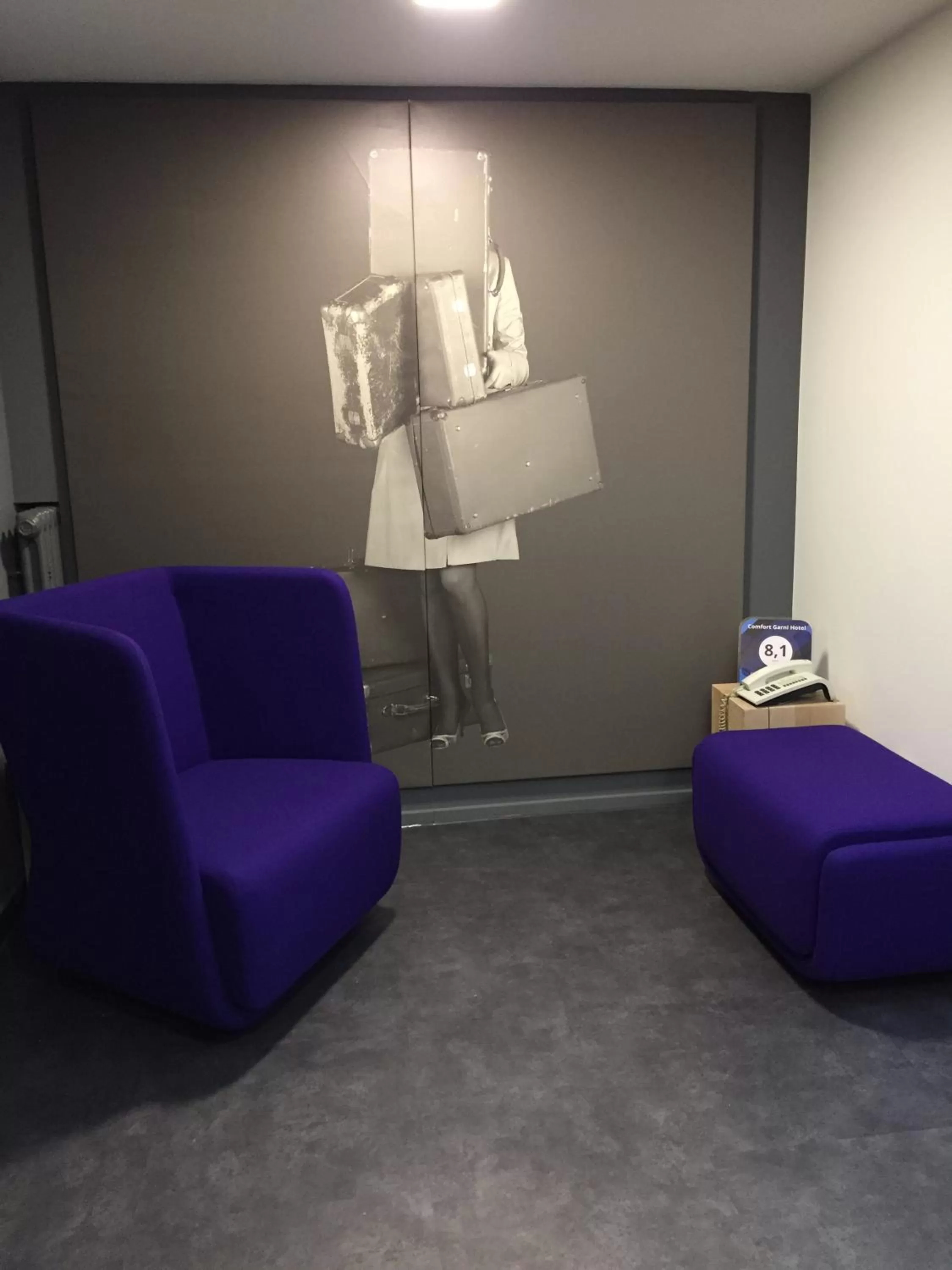 Lobby or reception in Comfort Garni Stadtzentrum Hotel