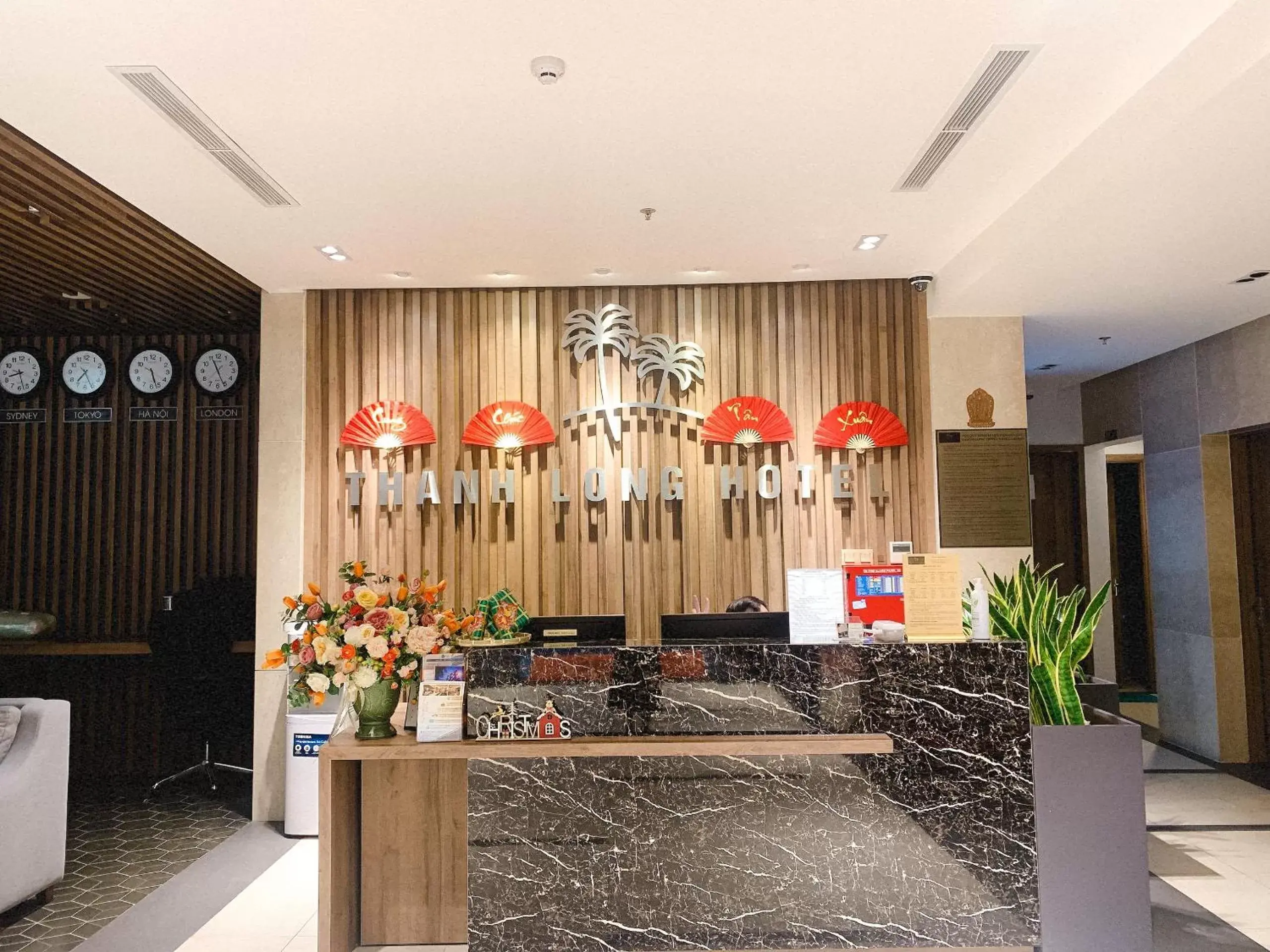 Lobby or reception in Thanh Long Hotel - Tra Khuc