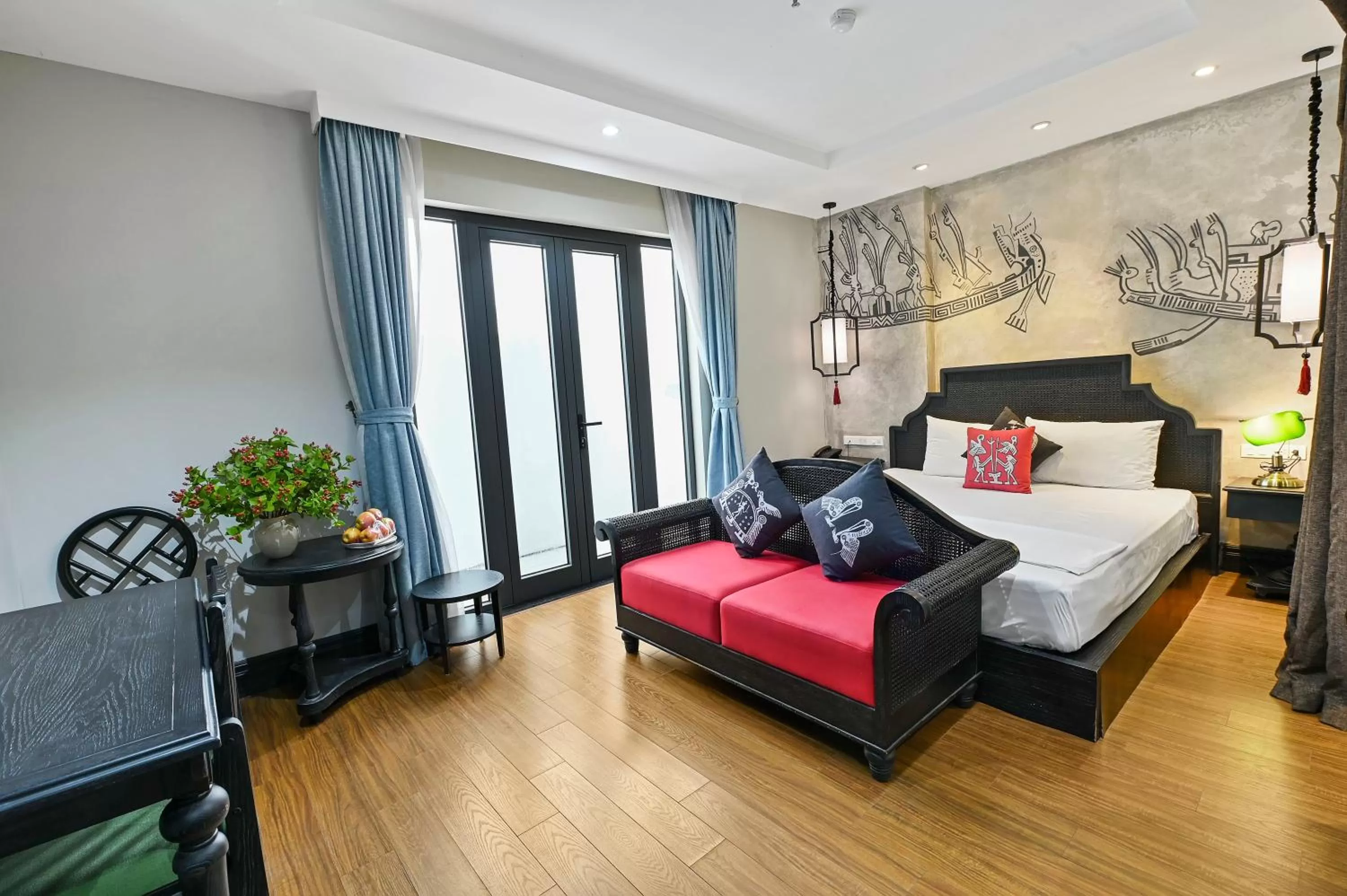 Bed in 22Land Residence Hotel & Spa 52 Ngo Huyen