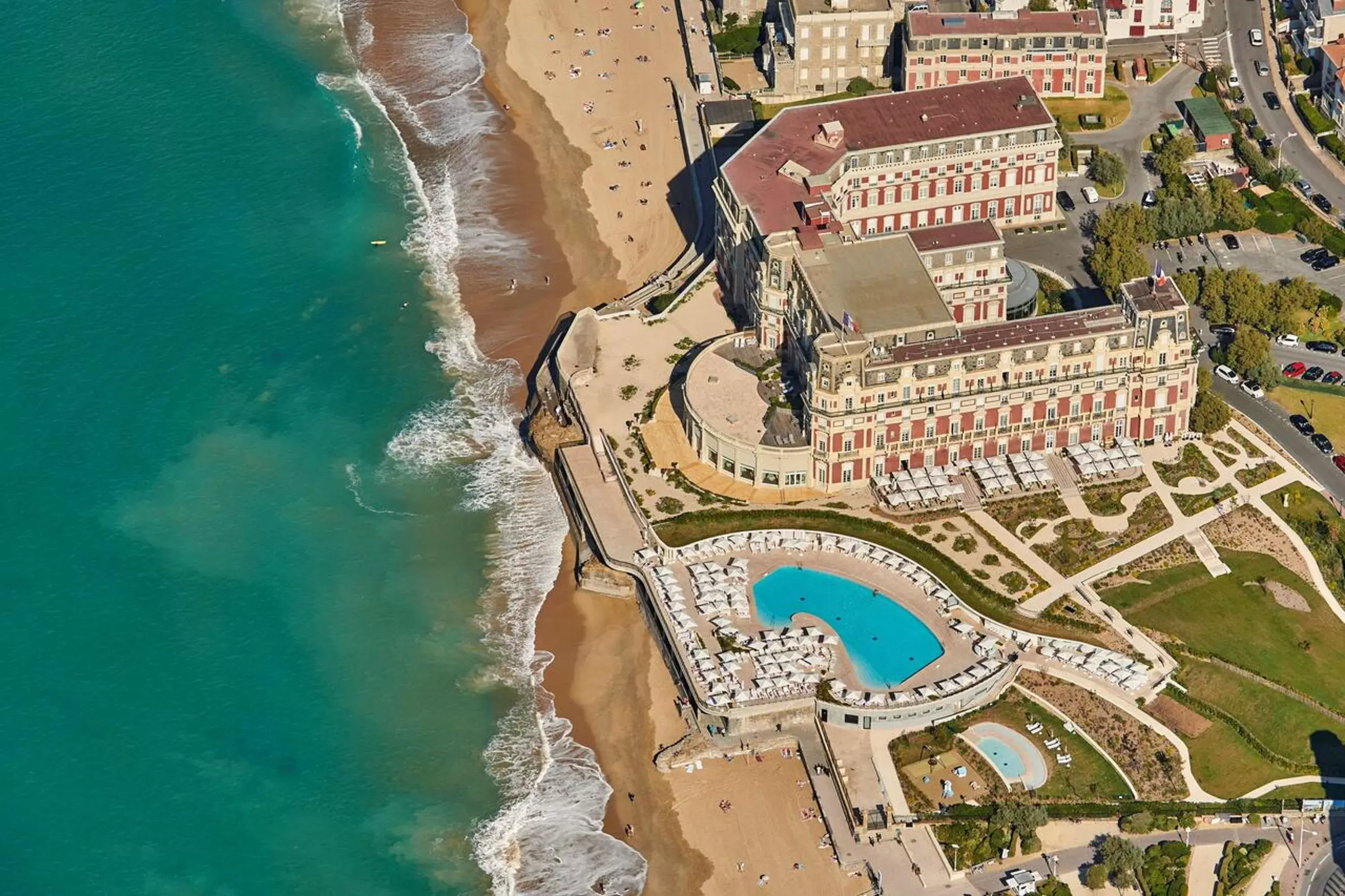 Property building, Bird's-eye View in Hôtel du Palais Biarritz, in The Unbound Collection by Hyatt