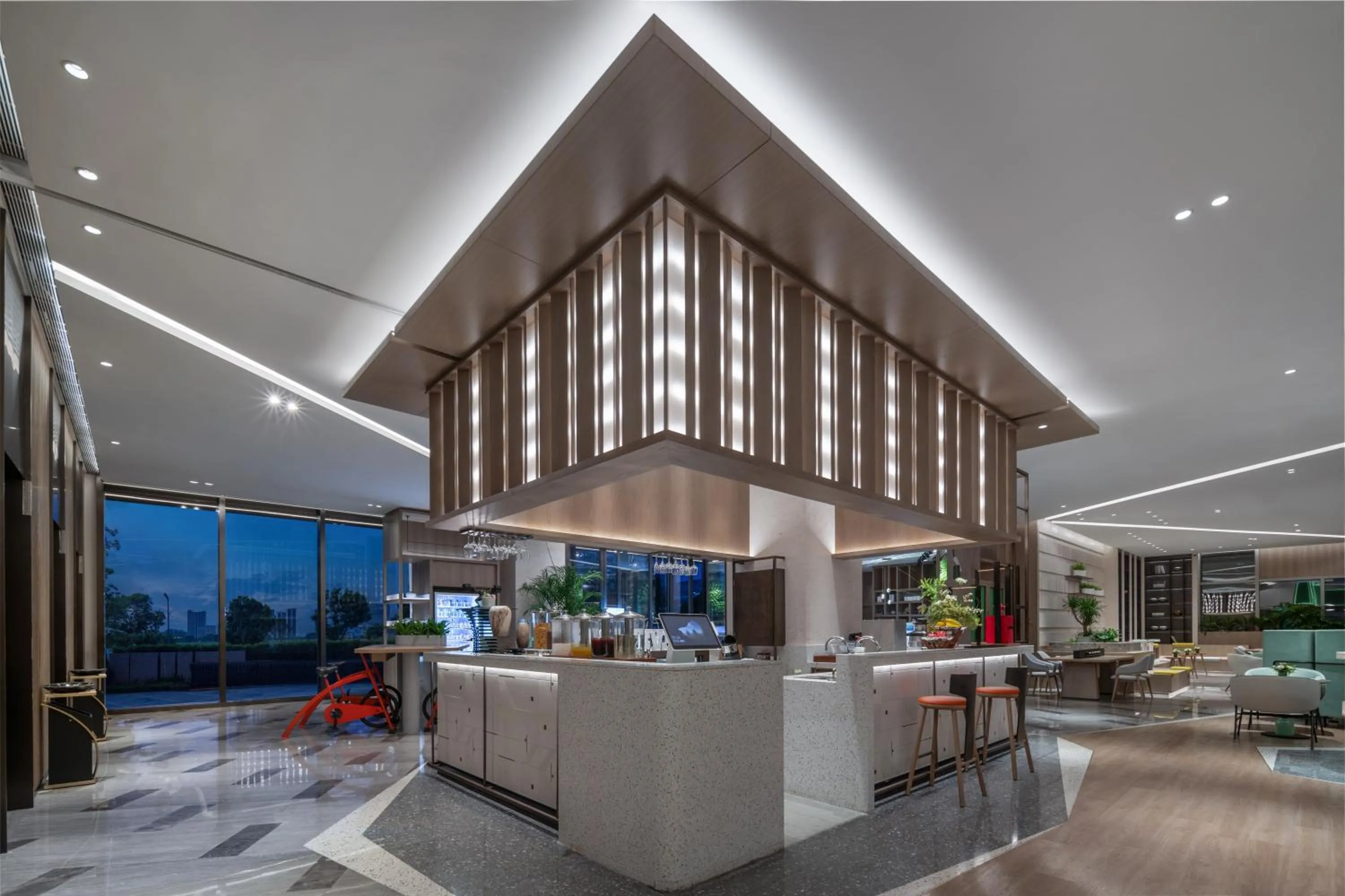 Restaurant/places to eat in EVEN Hotels Shenzhen Guangming Cloud Park by IHG