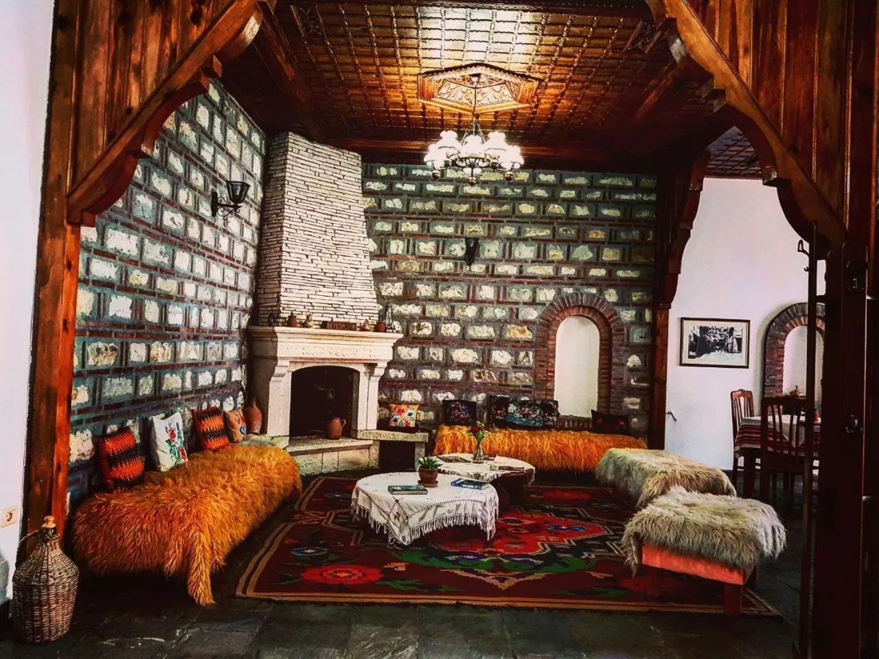 Living room in Hotel Berati