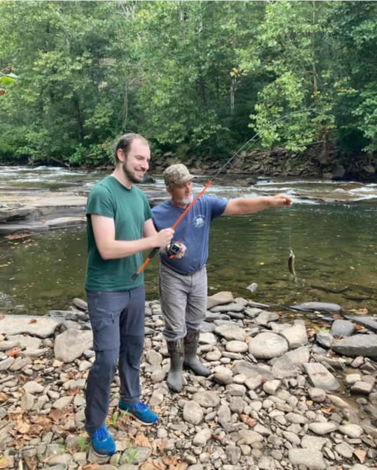 Fishing in Laurel River Club Bed & Breakfast or LRCBNB