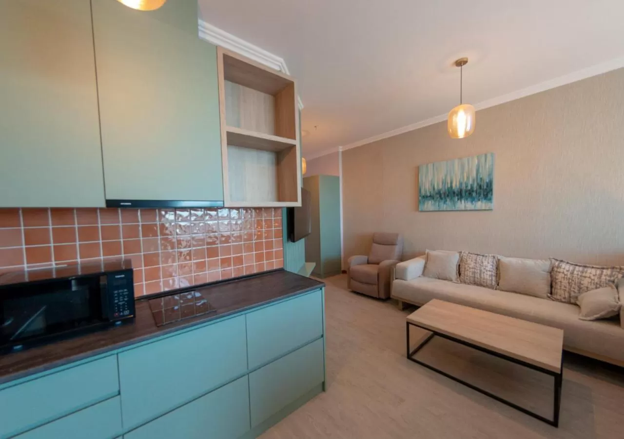 Kitchen or kitchenette in Season Suite Apart-Hotel