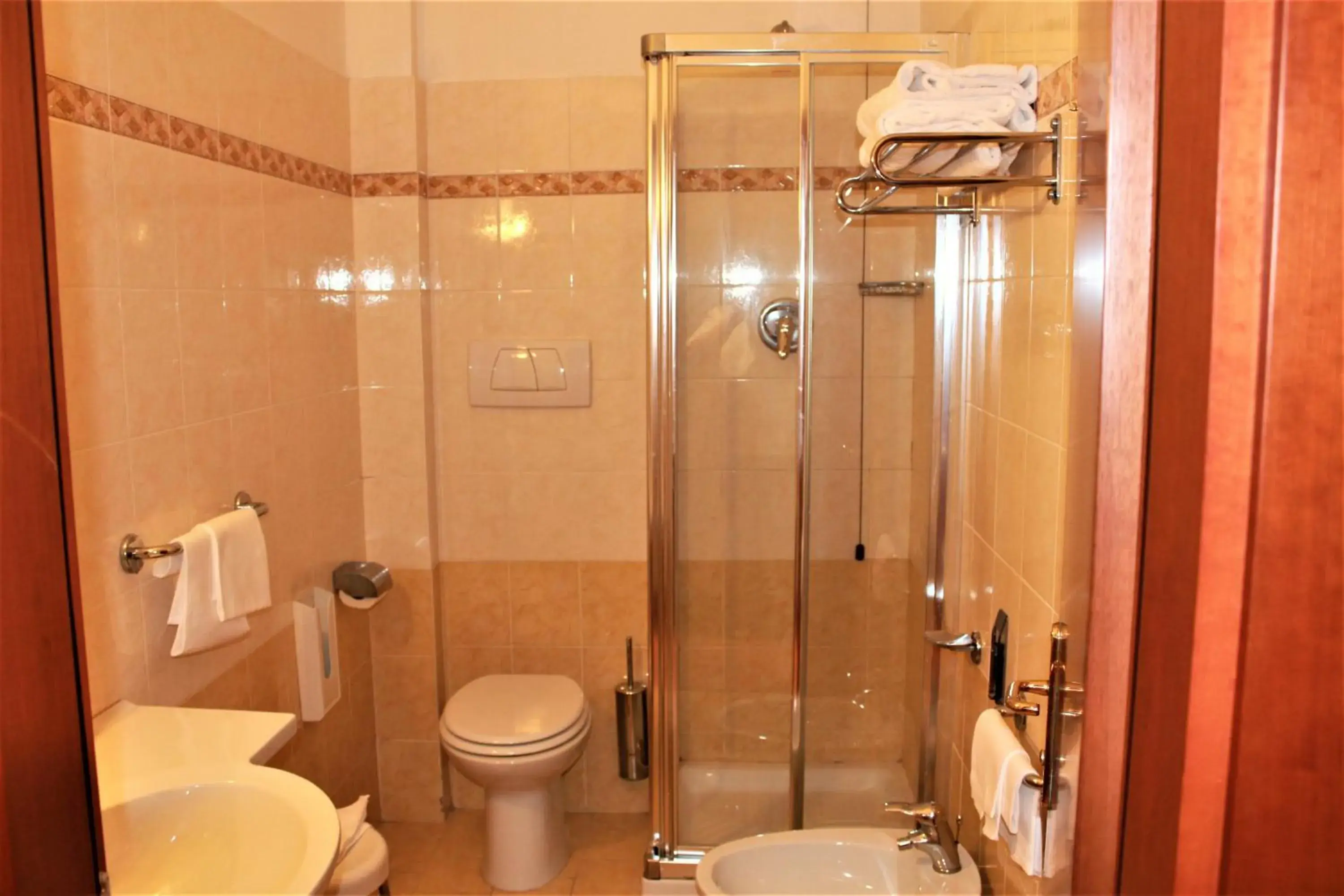 Bathroom in Hotel Santa Lucia