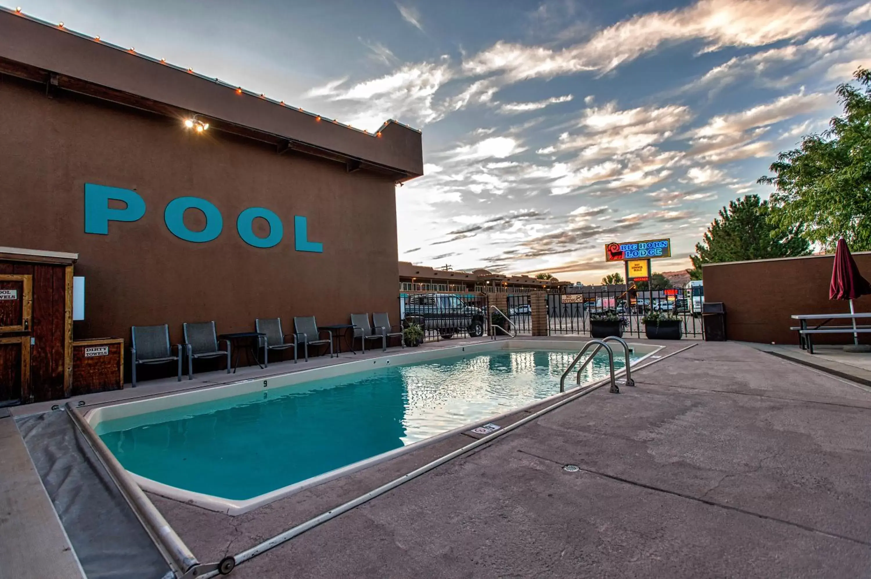 Swimming Pool in Big Horn Lodge