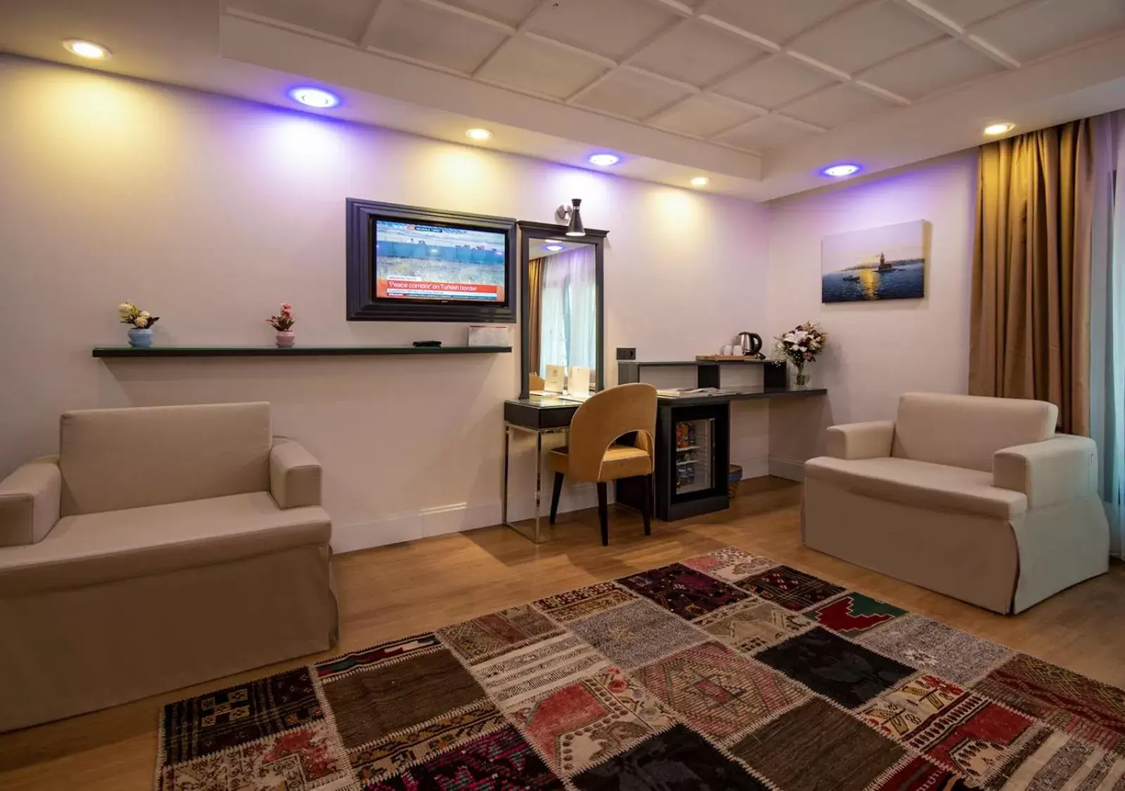 TV and multimedia, Seating Area in Antusa Design Hotel & Spa