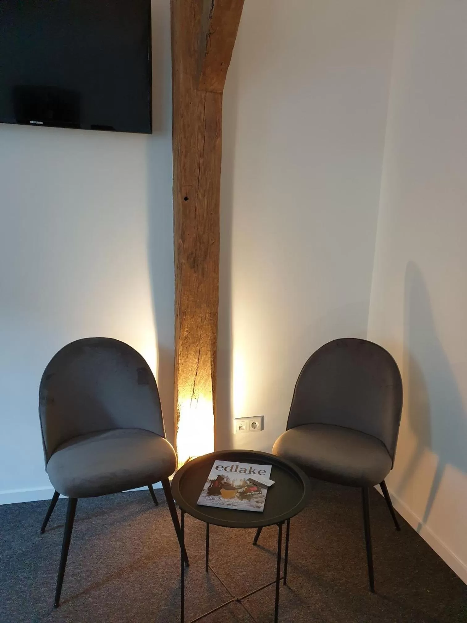 Seating area in Hotel Apartment Ferienwohnung Meyenhof Frankenberg Eder